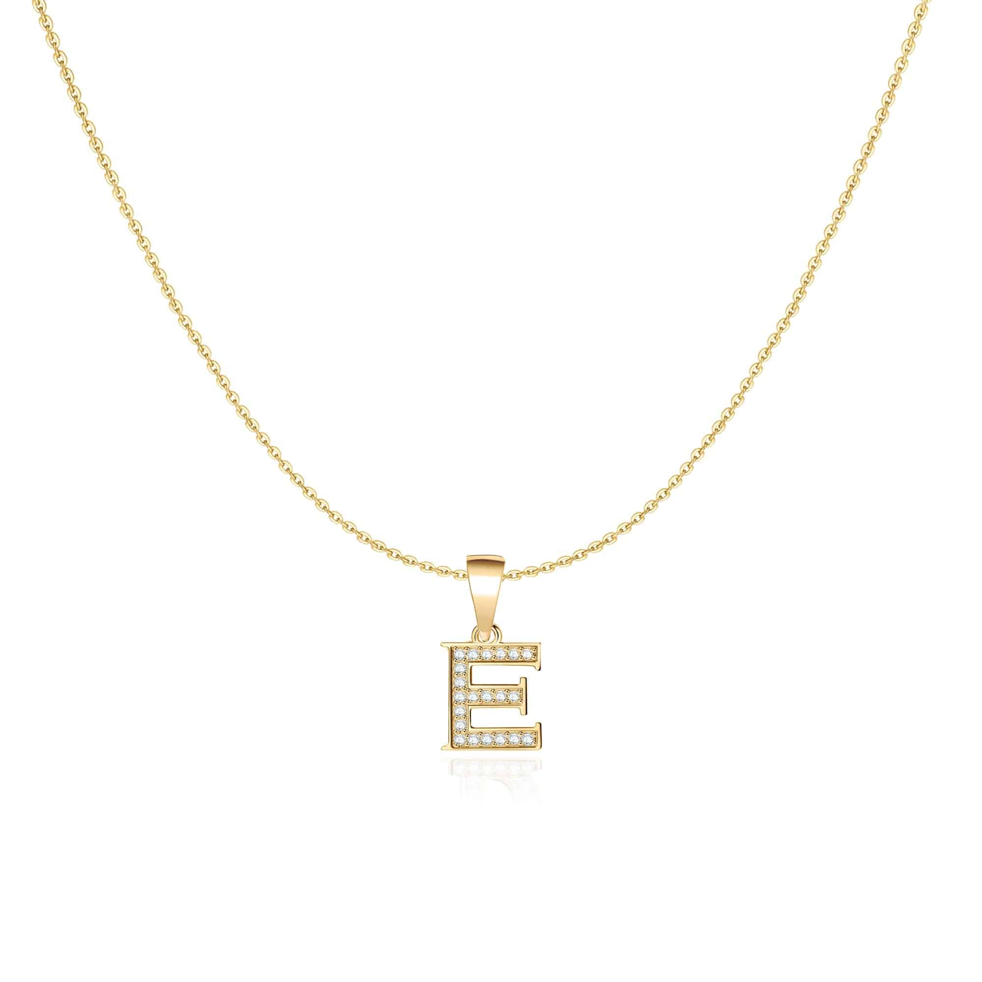 "Inicial Serif" Halskette - Emily Schmuck