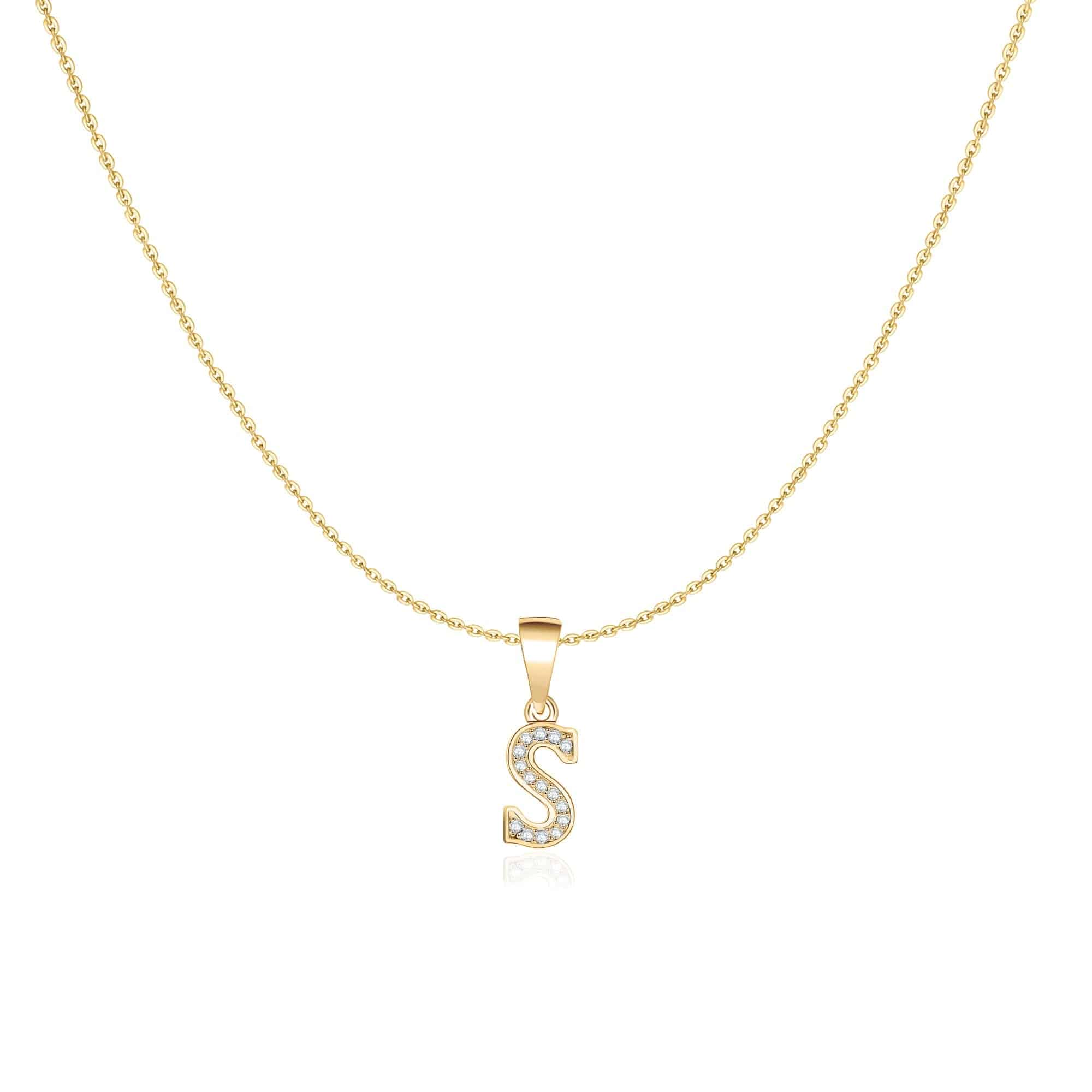 "Inicial Serif" Halskette - Emily Schmuck