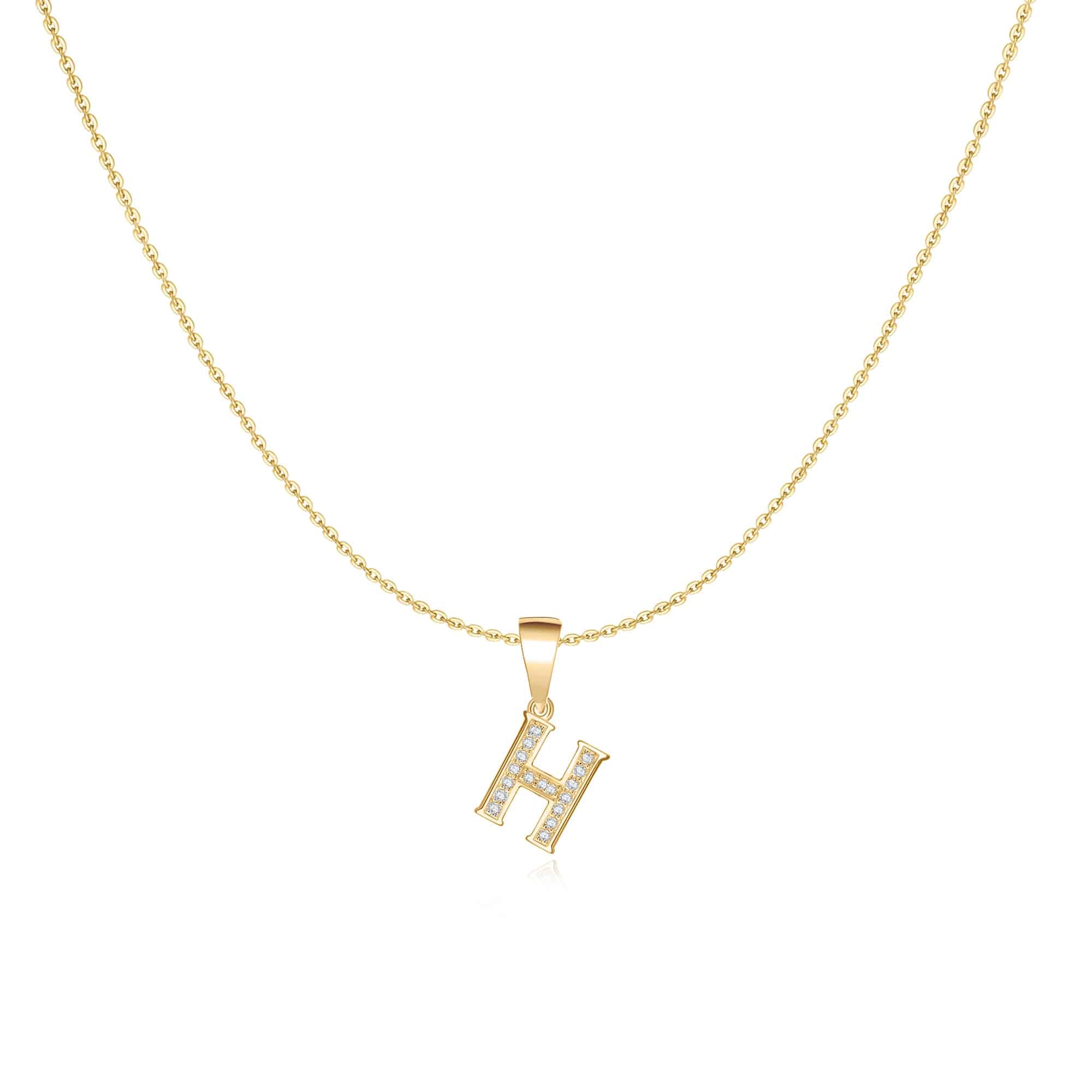 "Inicial Serif" Halskette - Emily Schmuck
