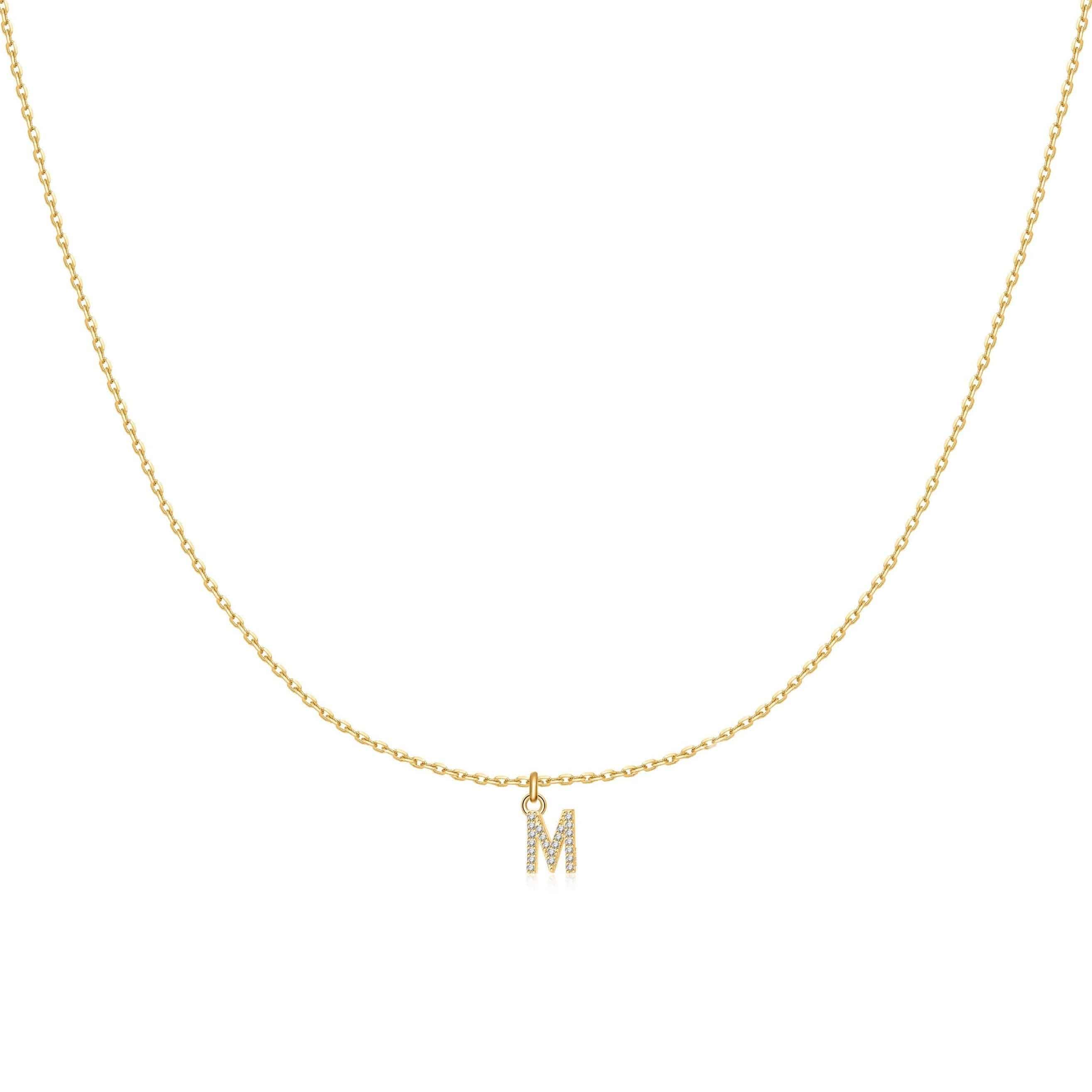 "Kleiner Anfangsbuchstabe" Halskette - Emily Schmuck