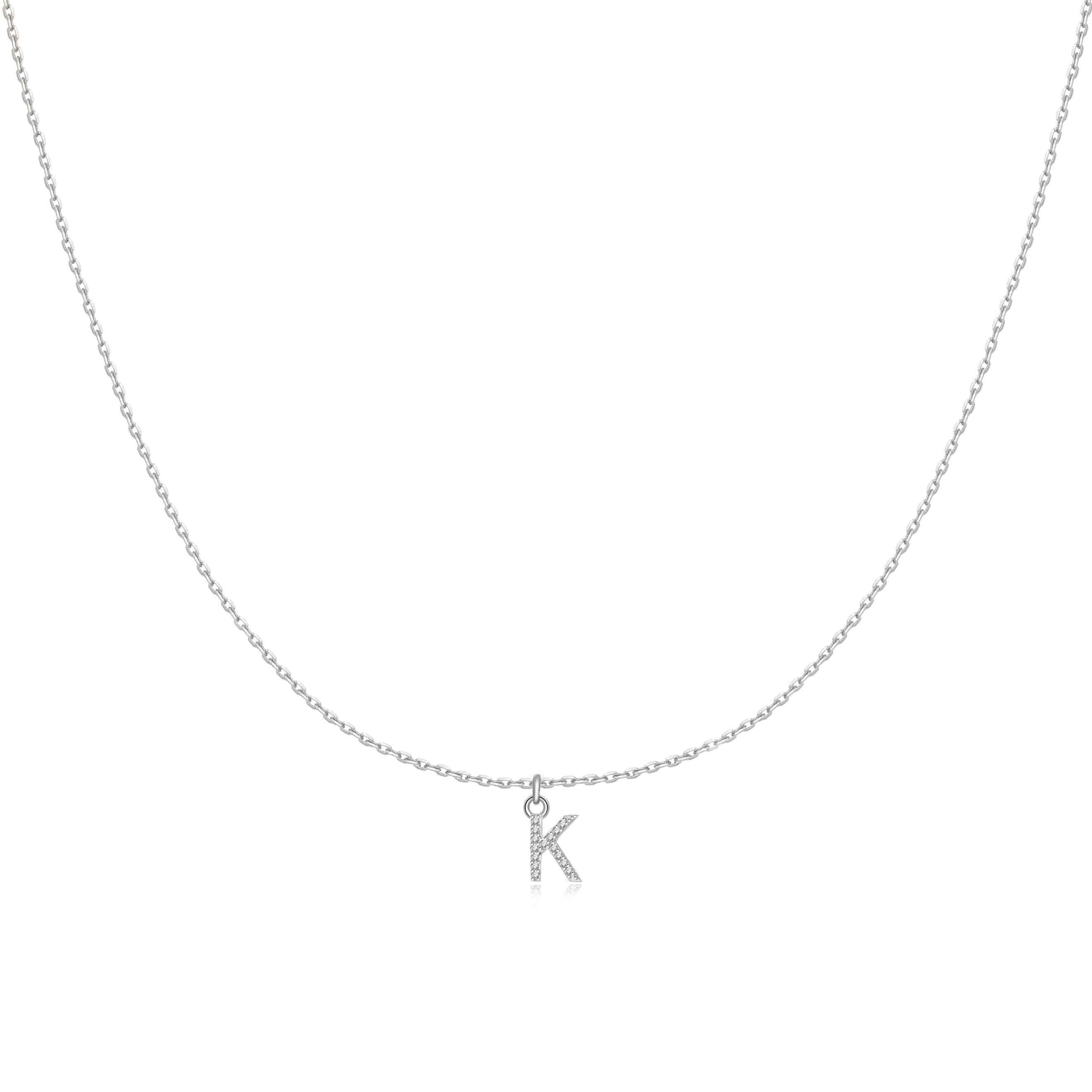 "Kleiner Anfangsbuchstabe" Halskette - Emily Schmuck