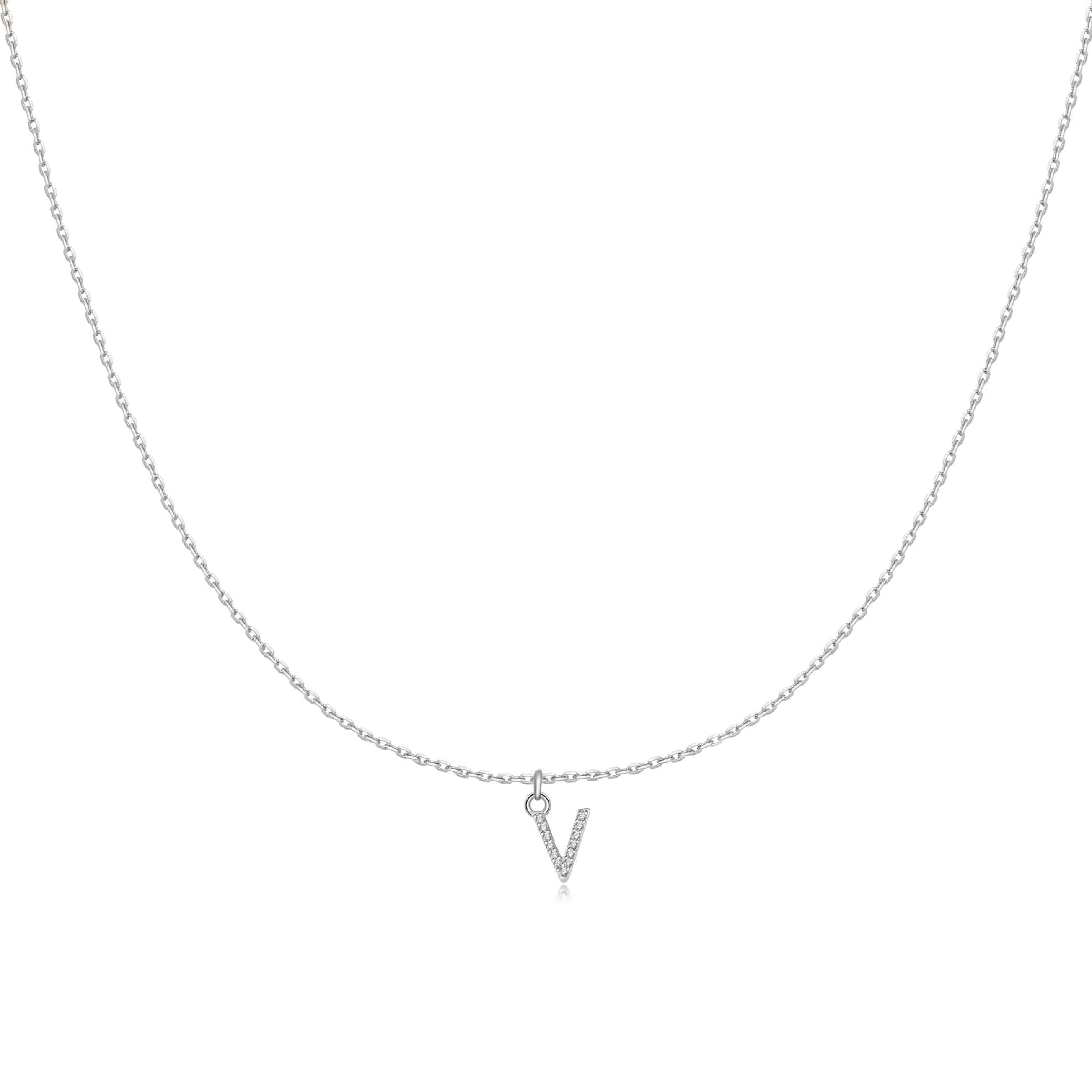 "Kleiner Anfangsbuchstabe" Halskette - Emily Schmuck