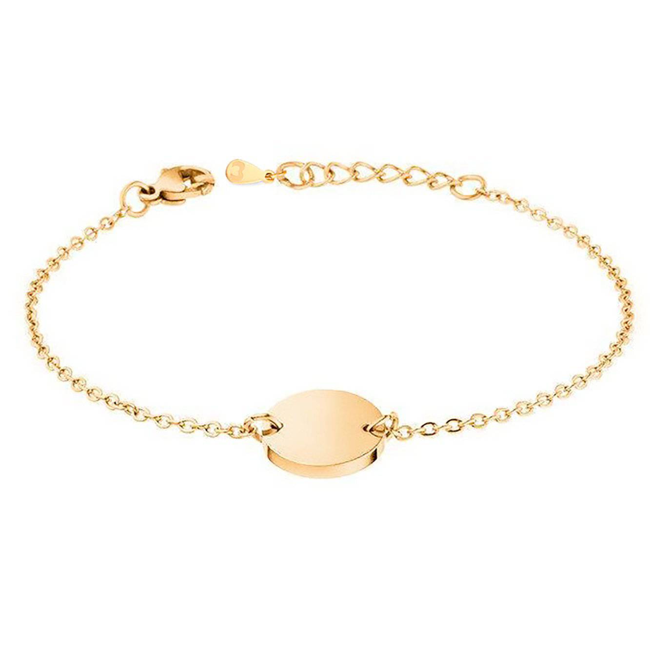 "Love" Armband ~Silber/Gold - Emily Schmuck
