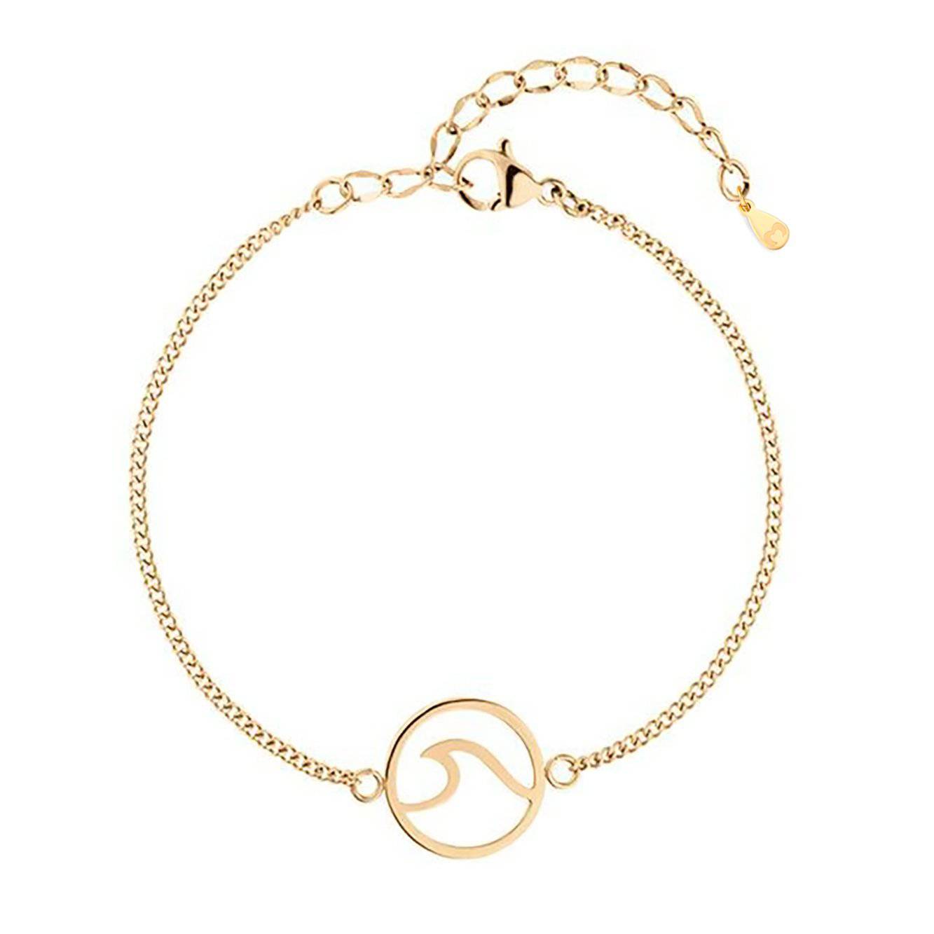 "Love" Armband ~Silber/Gold - Emily Schmuck