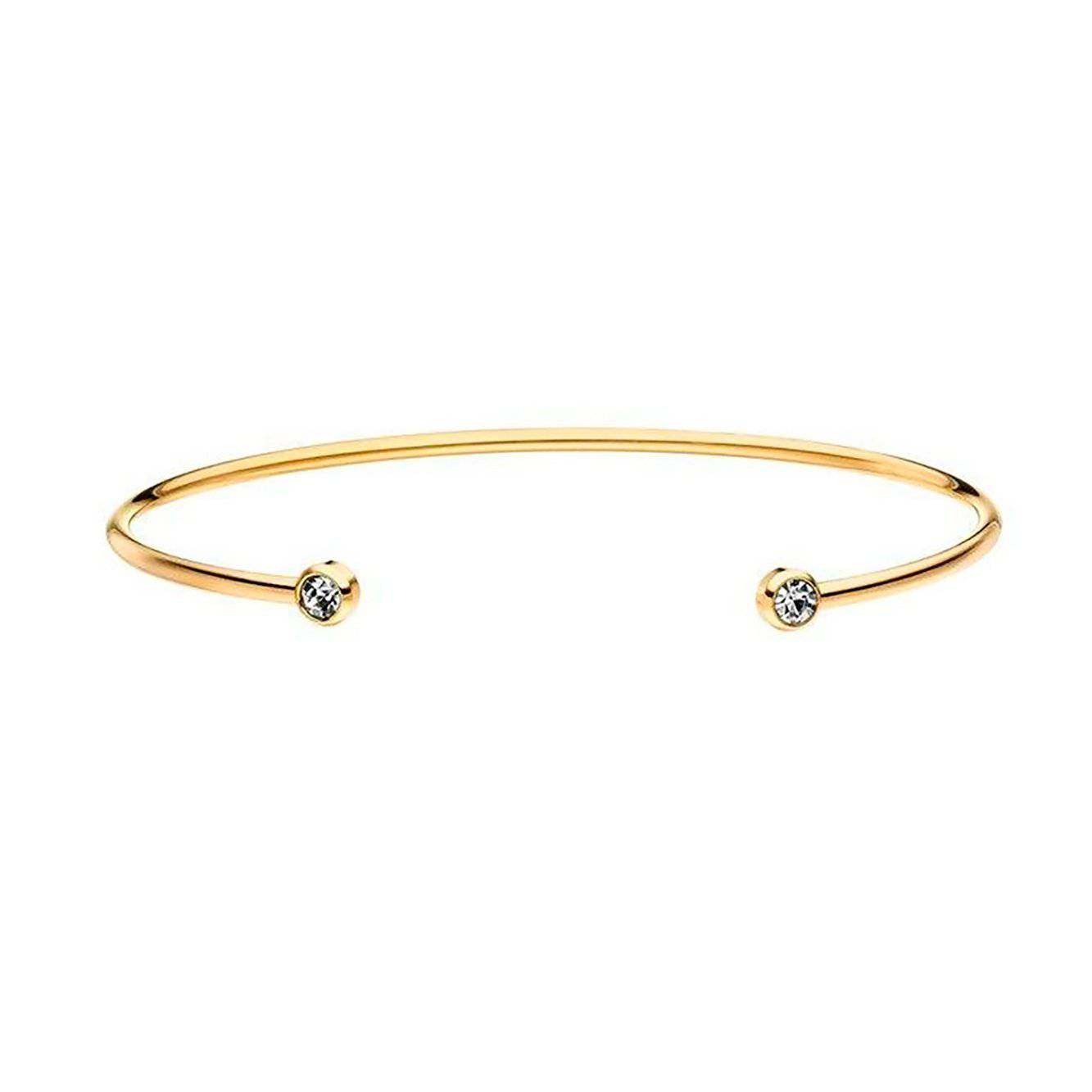 "Love" Armband ~Silber/Gold - Emily Schmuck