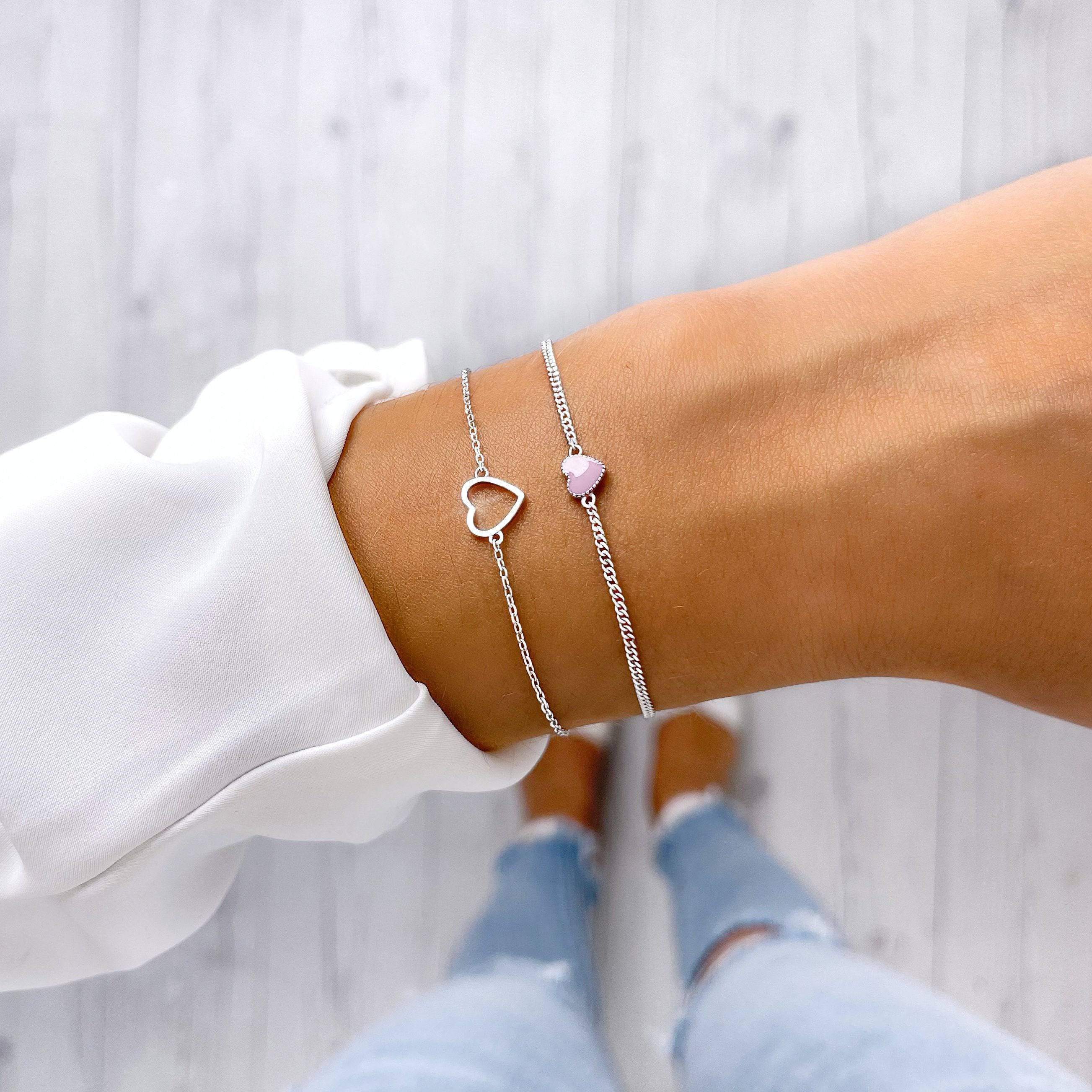 "Rosa Liebe" Armband - Emily Schmuck