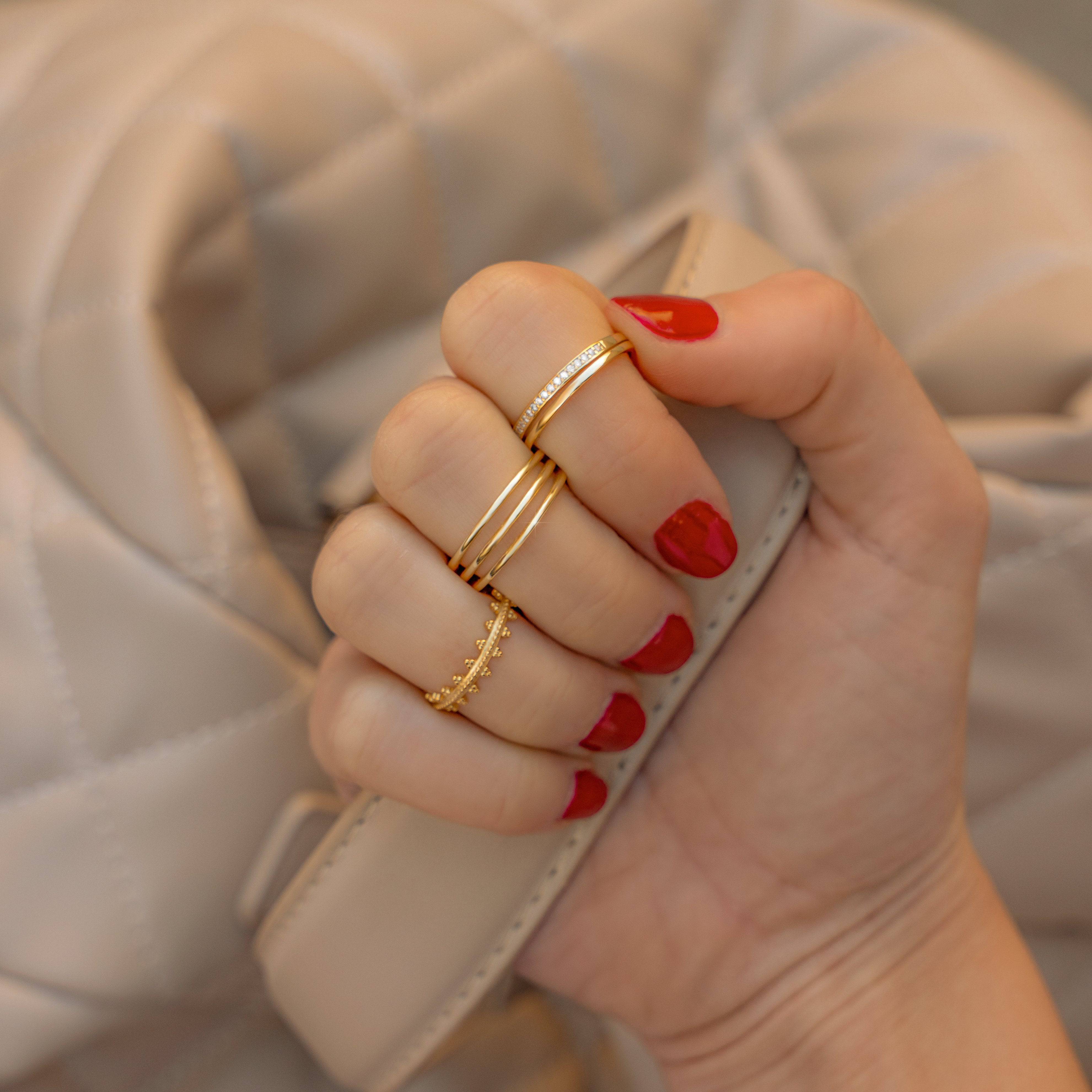 "Slide" Ring - Emily Schmuck