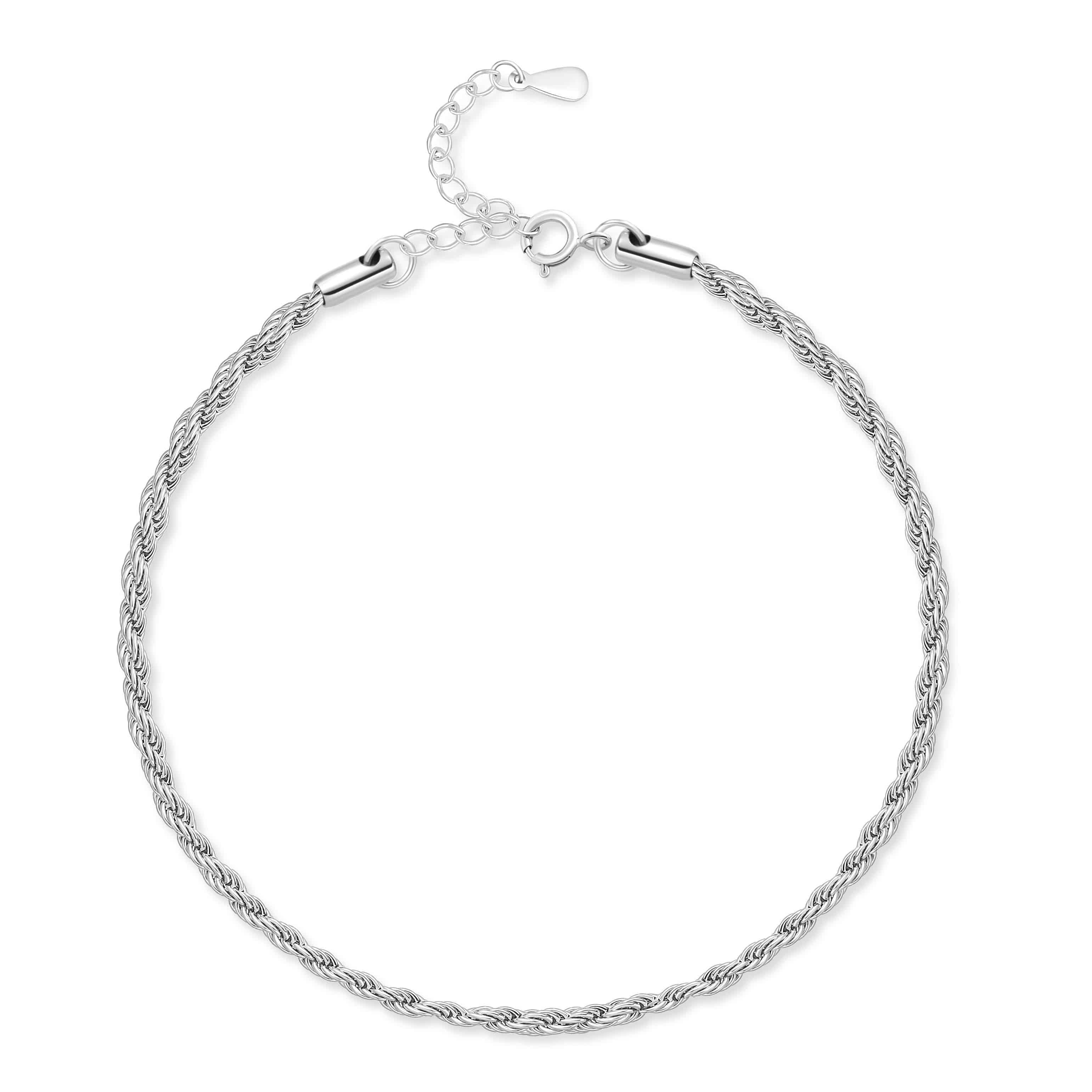 "Spitze" Fußkettchen - Emily Schmuck