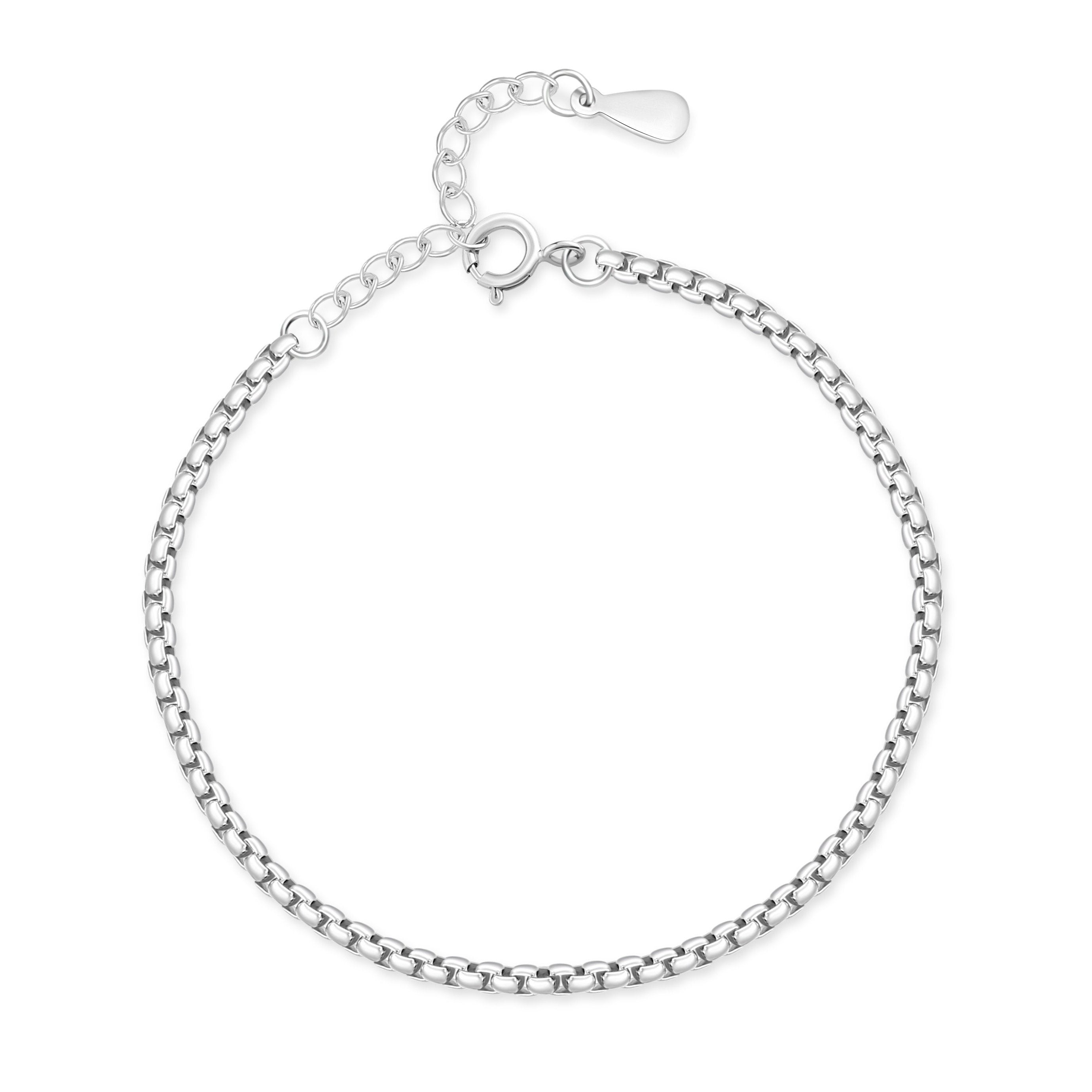 "Squares" Armband ~Silber/Gold - Emily Schmuck
