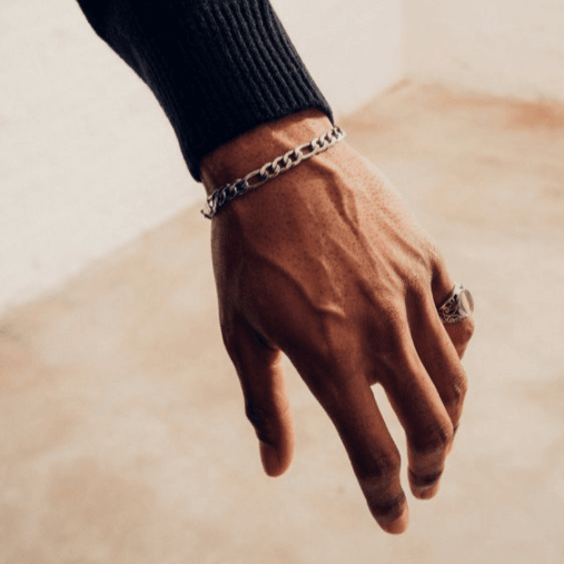 "Titanium" BRAVE Herren Armband - Emily Schmuck
