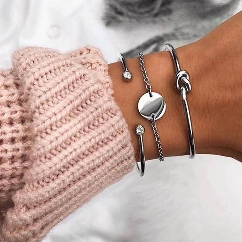 "Vagantti" Armband  ~Silber/Gold - Emily Schmuck