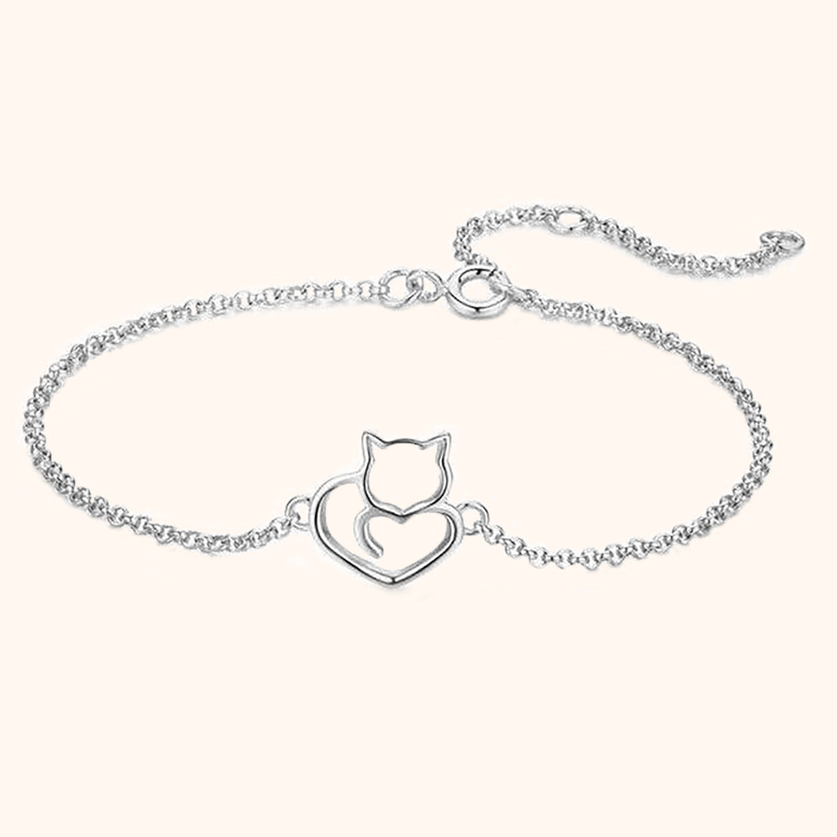 "Katze Liebhaber" Armband - Emily Schmuck