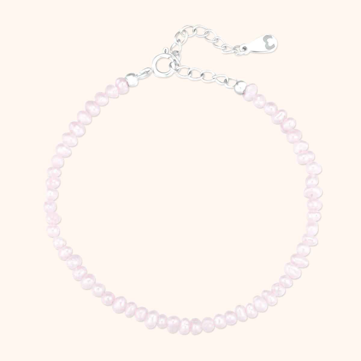 "Ballett Rosa Perlen" Armband