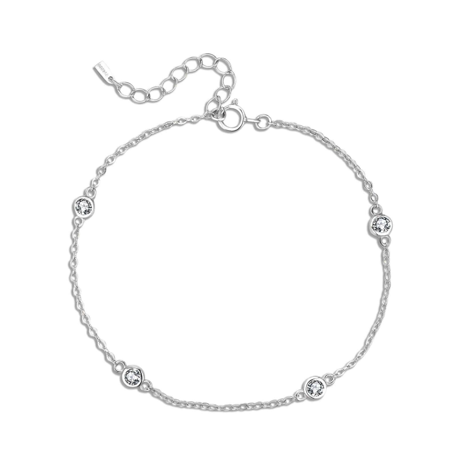 Vier Glänzende Armband
