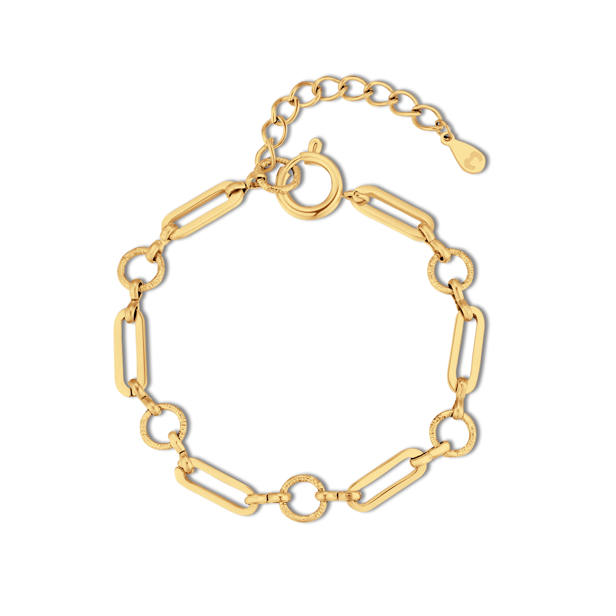 Glied und Kreis Armband - Emily Schmuck