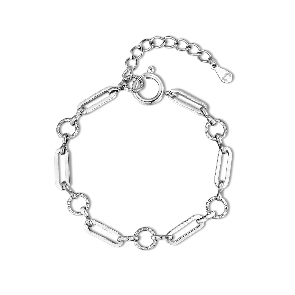 Glied und Kreis Armband - Emily Schmuck