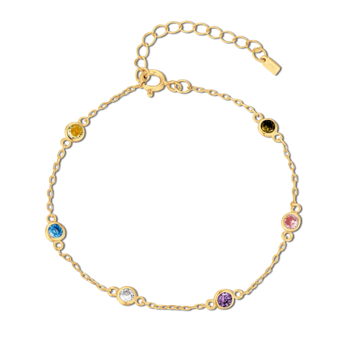 Mehrfarbig Armband - Emily Schmuck