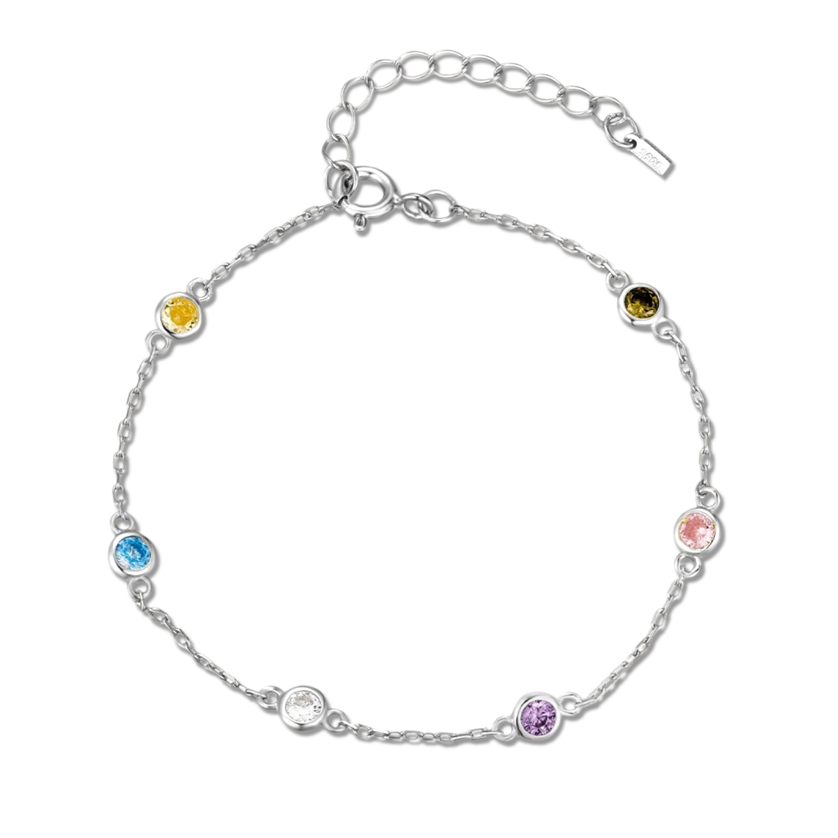 Mehrfarbig Armband