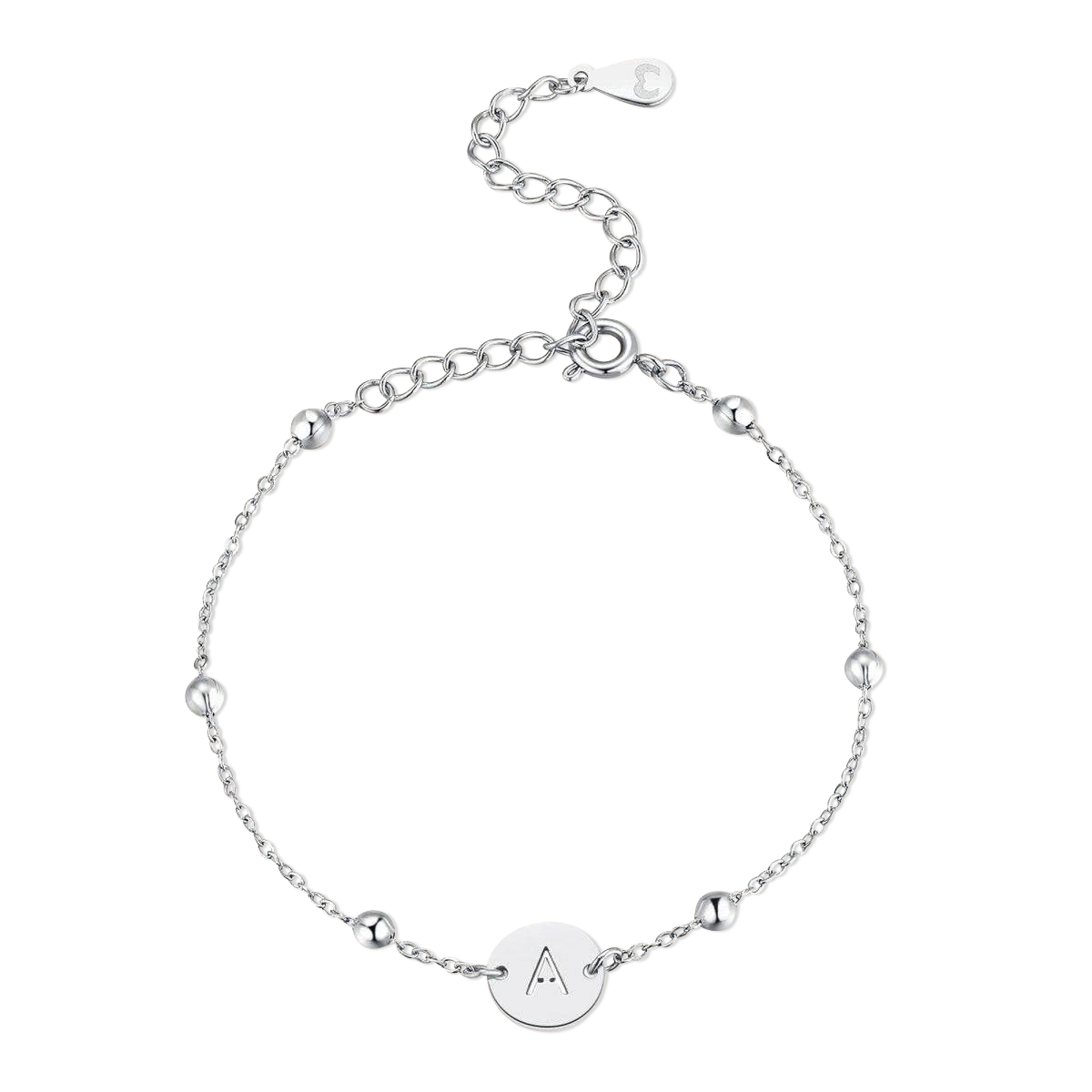 Initiale Kreis Armband - Emily Schmuck