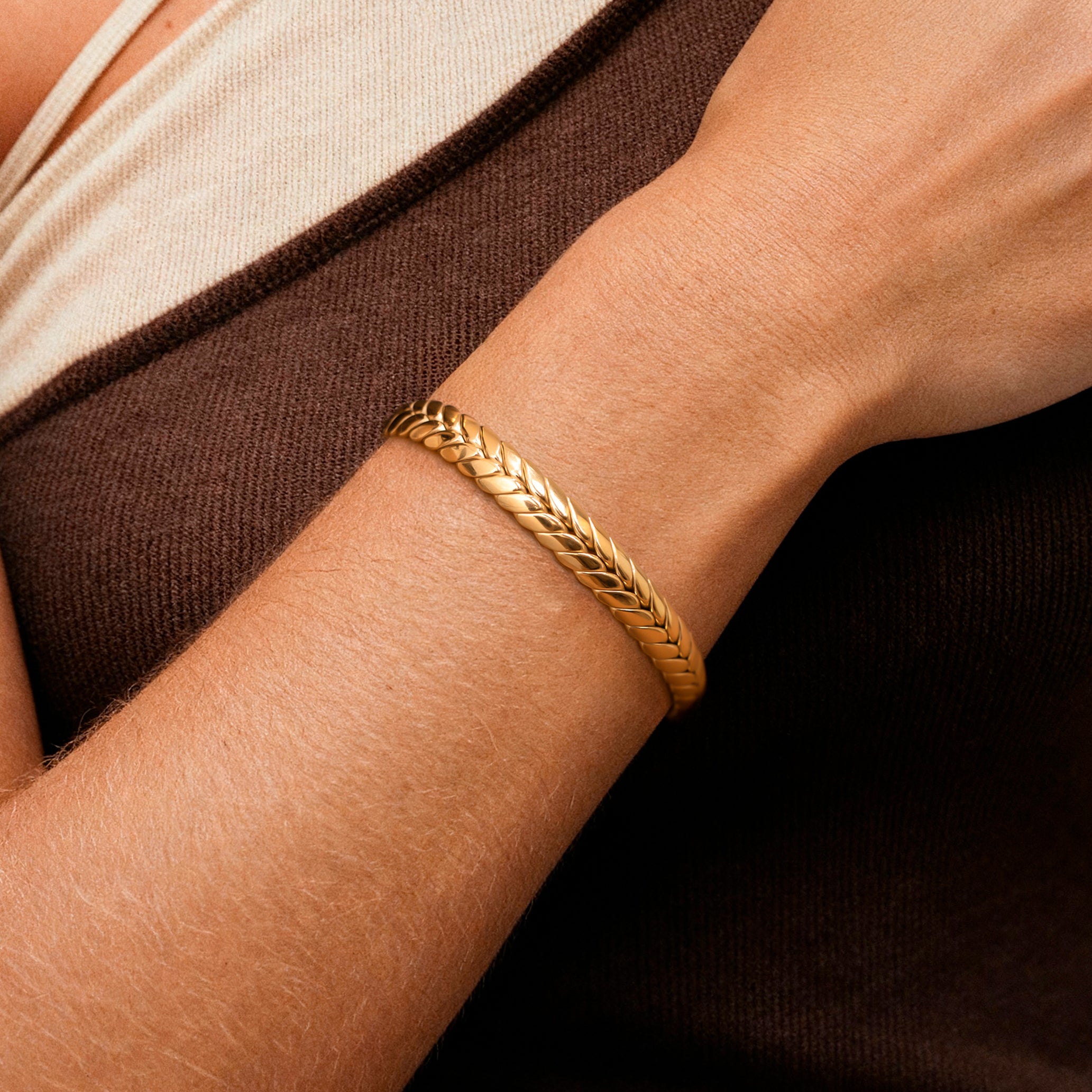 Gewebe Armband - Emily Schmuck