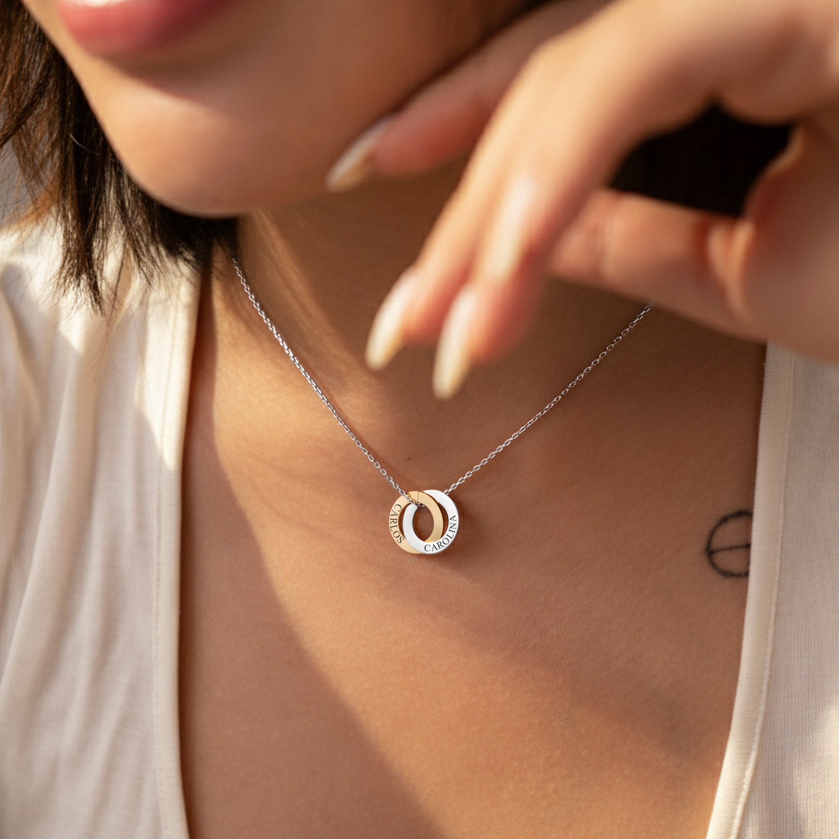 Versprechen Halskette - Personalisiert - Emily Schmuck