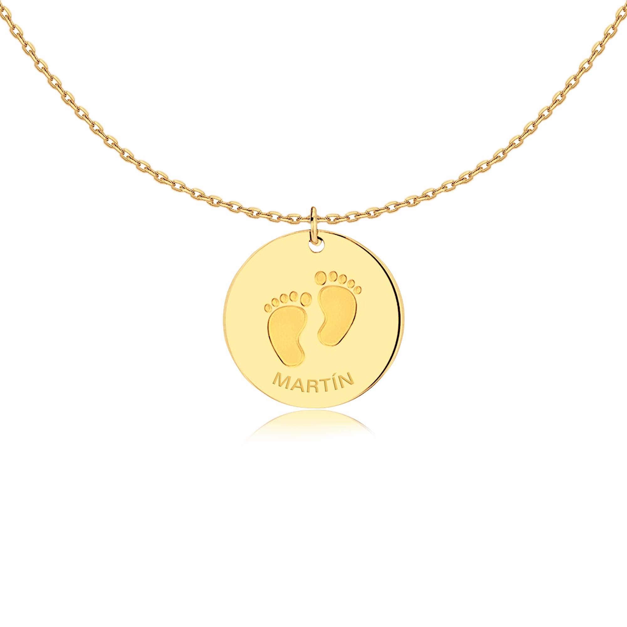 Fußstapfen Halskette - Personalisiert - Emily Schmuck