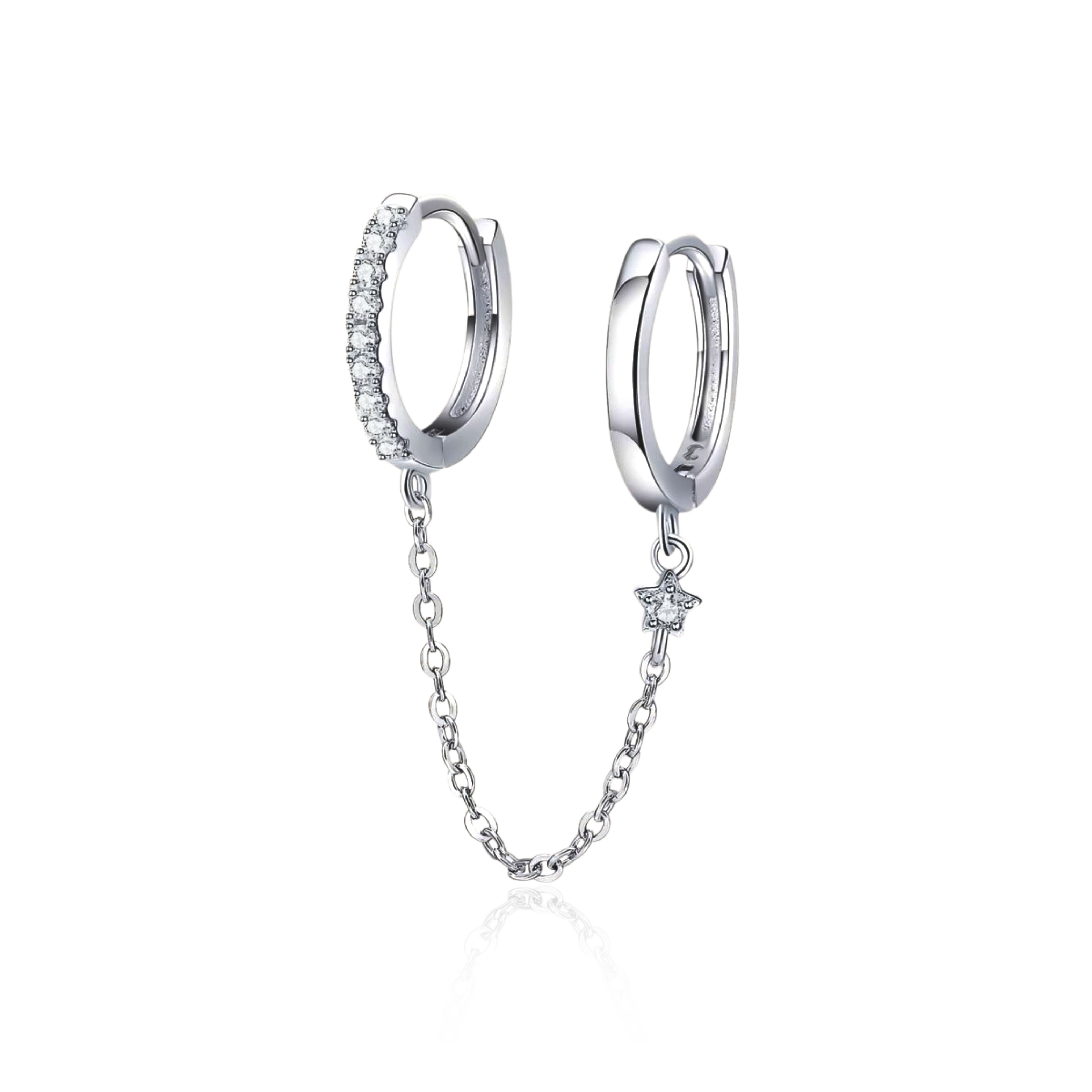 Ring Kette Ohrringe - Emily Schmuck