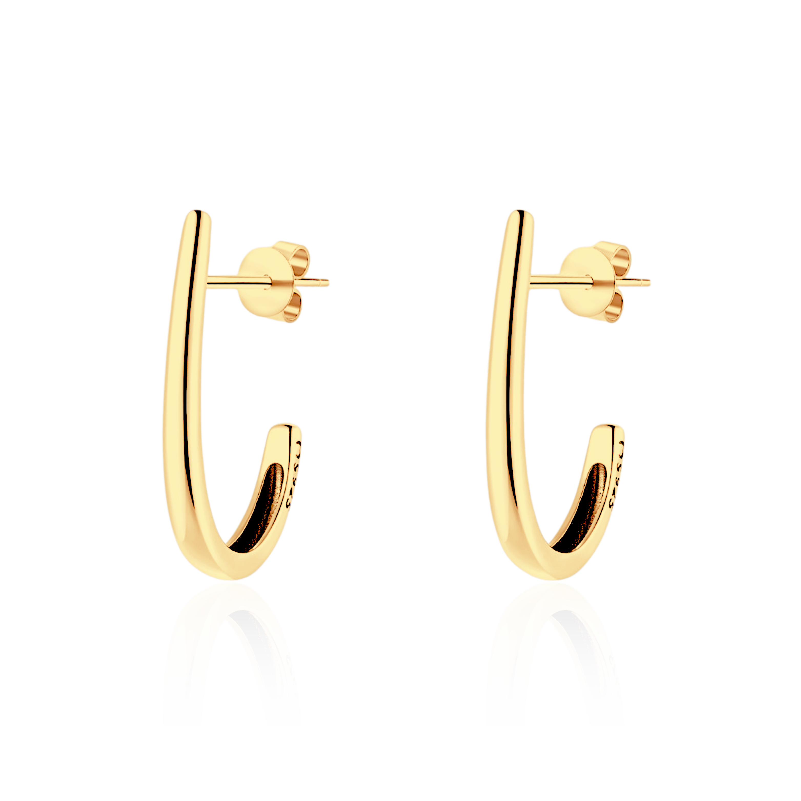 Kurve Ohrringe - Emily Schmuck