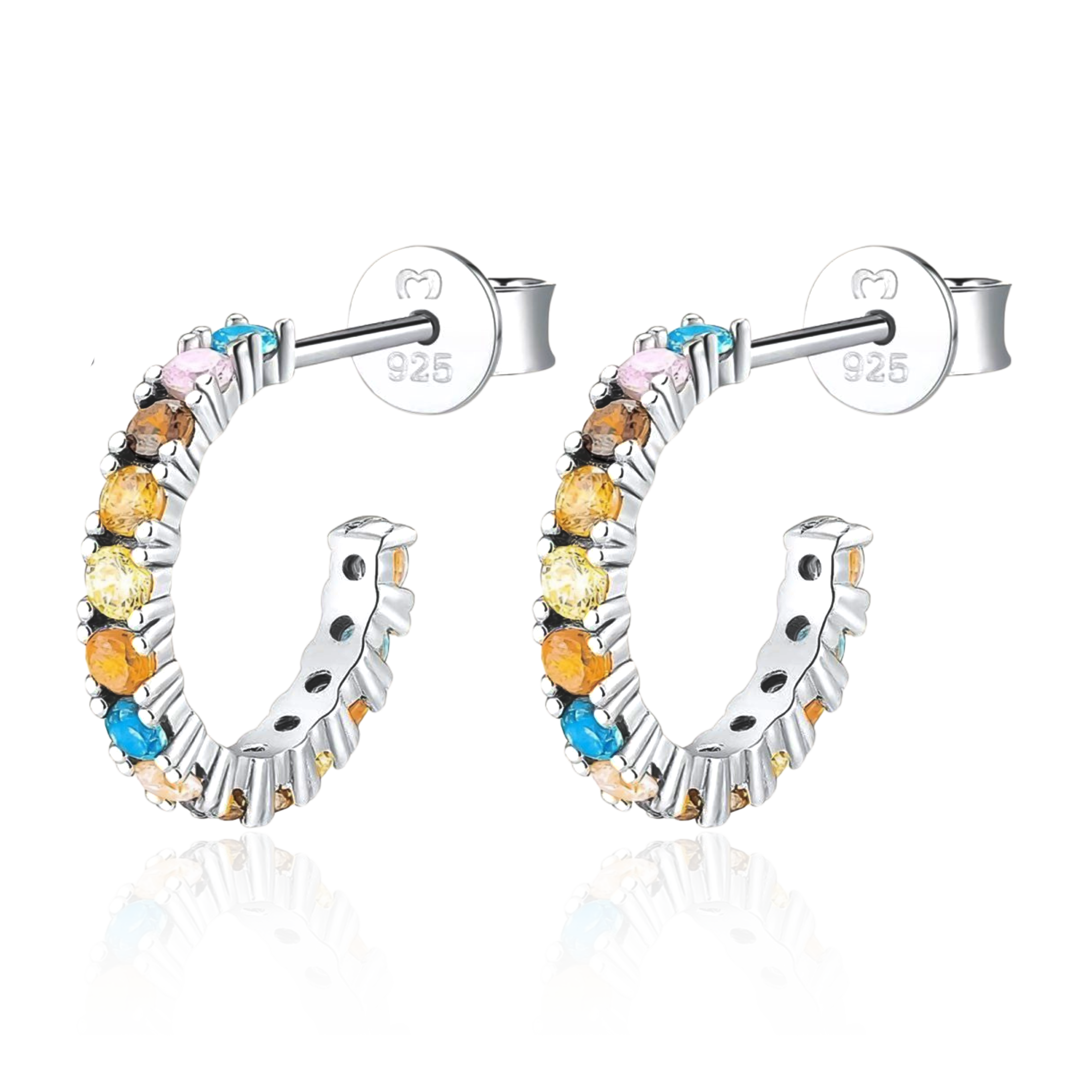 Halbring Tropisch Ohrringe