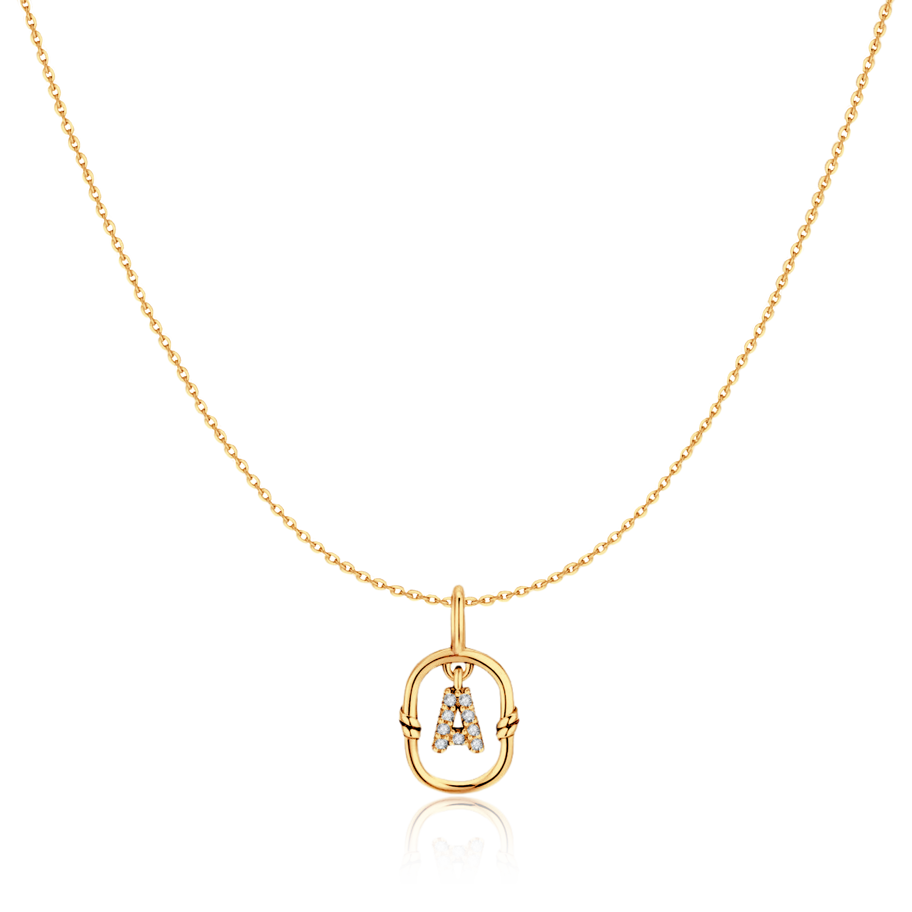 Initiale Helligkeit Halskette