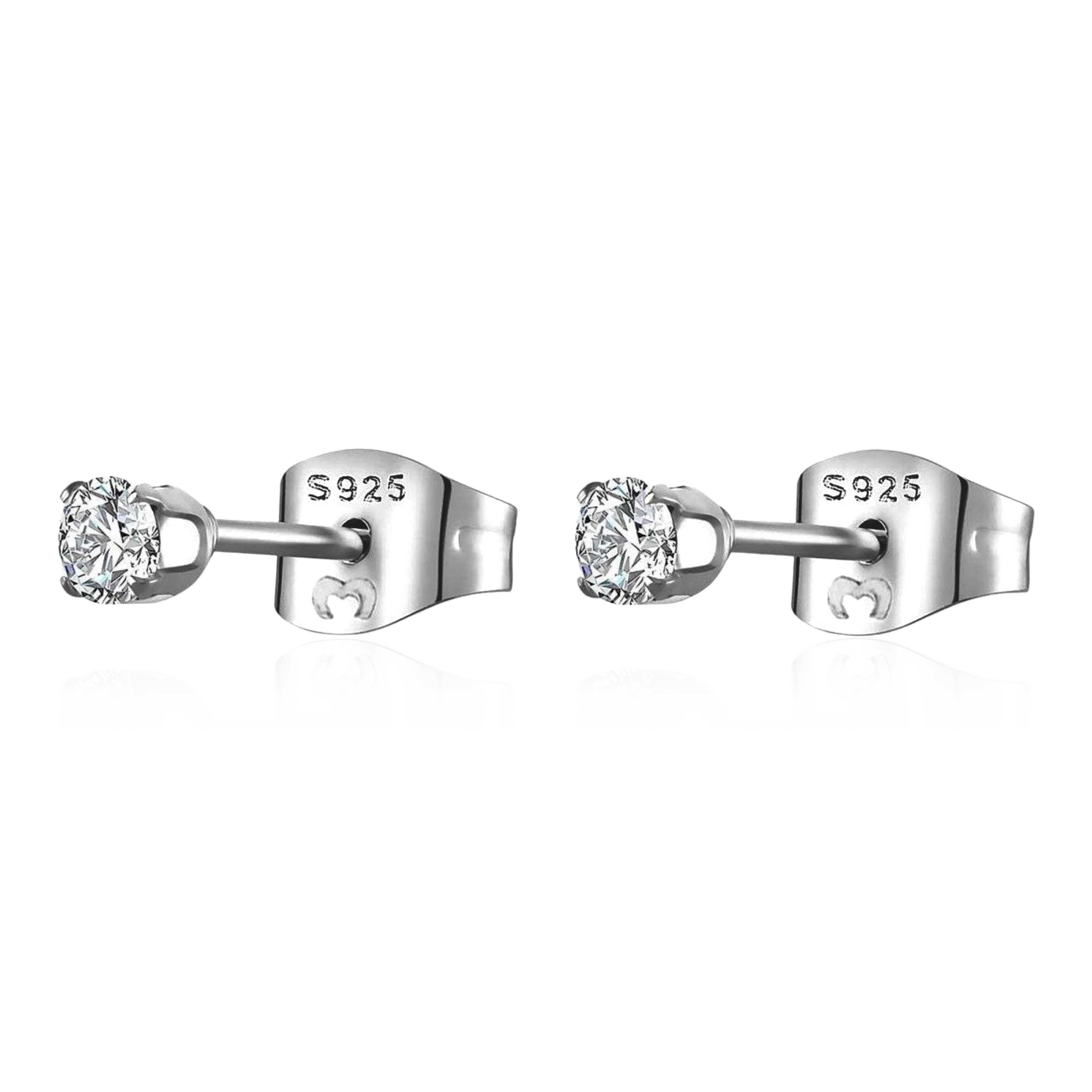 Glänzend Herren-Ohrringe