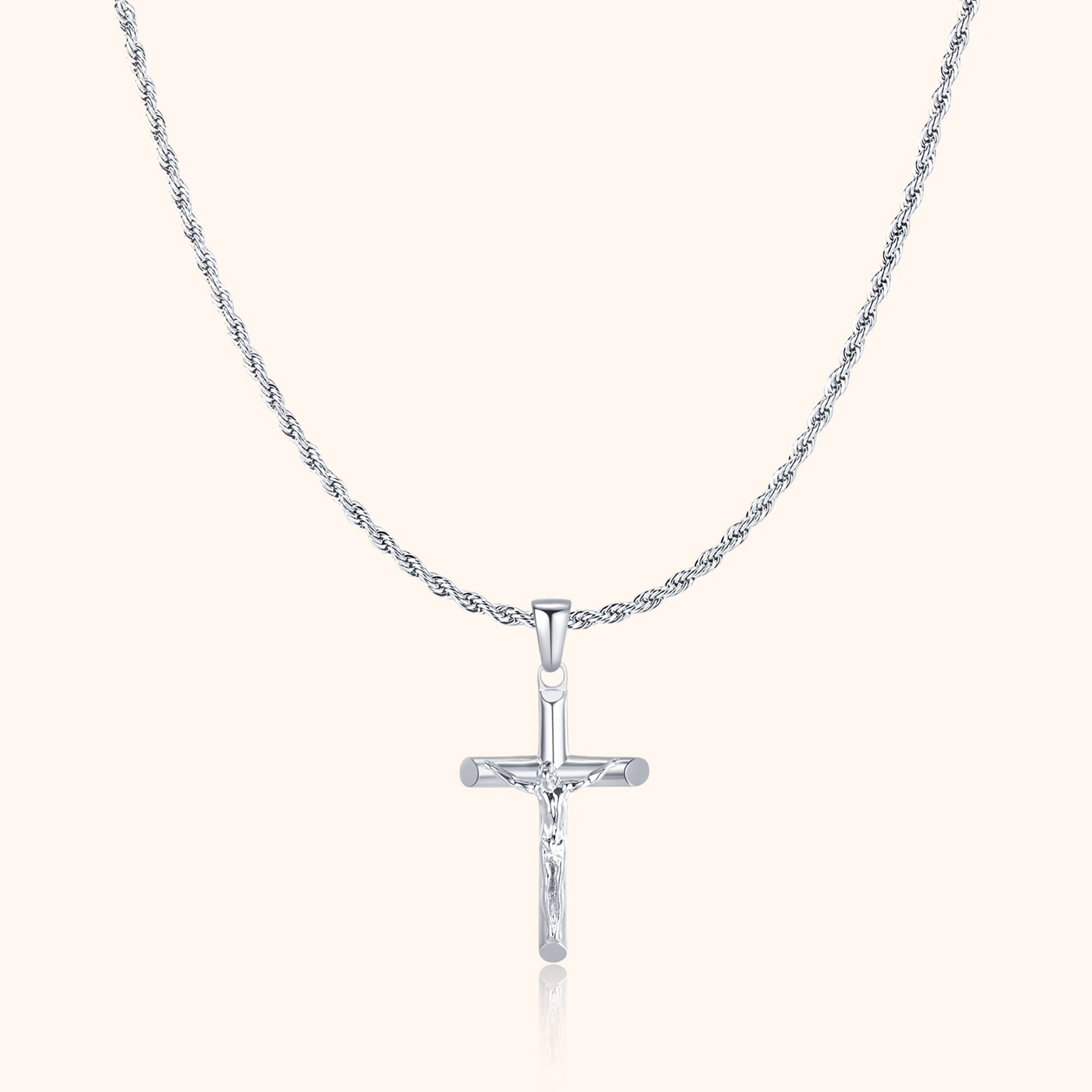 "Jesus Christus" BRAVE Herren-Halskette