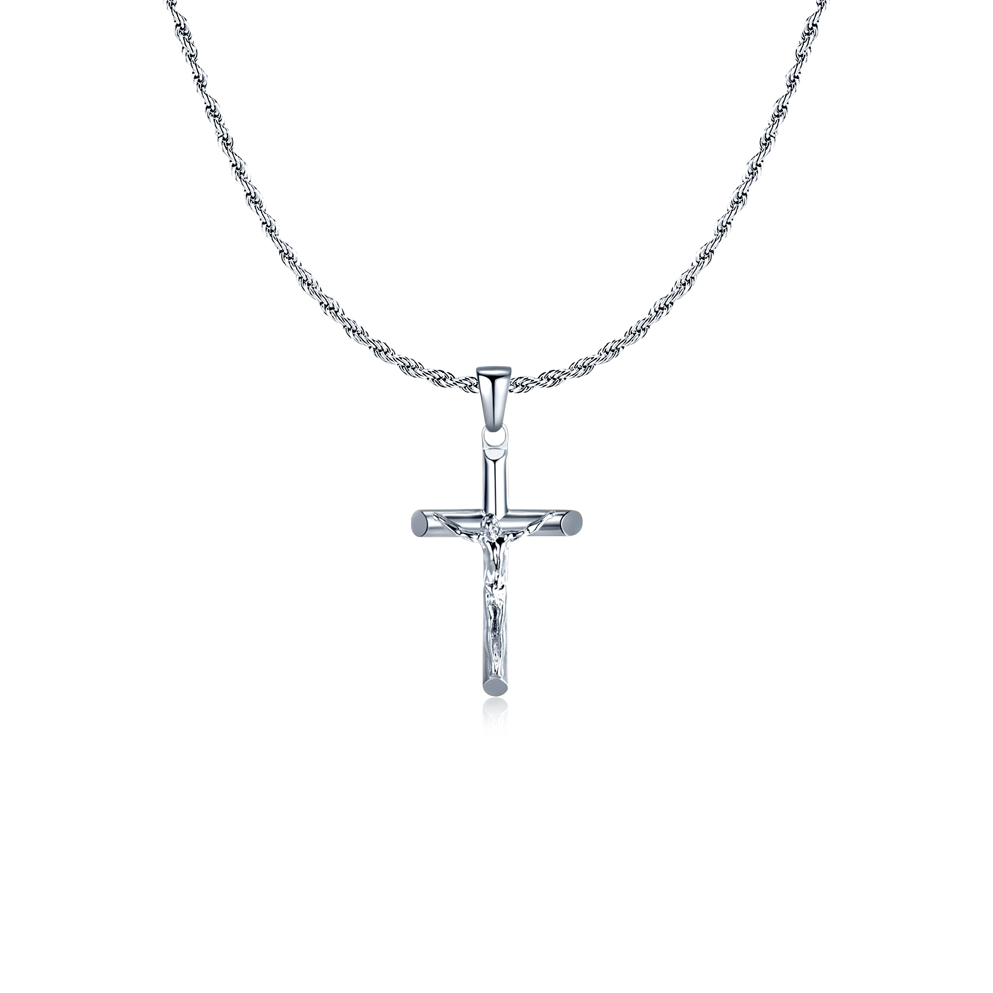 Kreuz Jesu Christi BRAVE Herren-Halskette