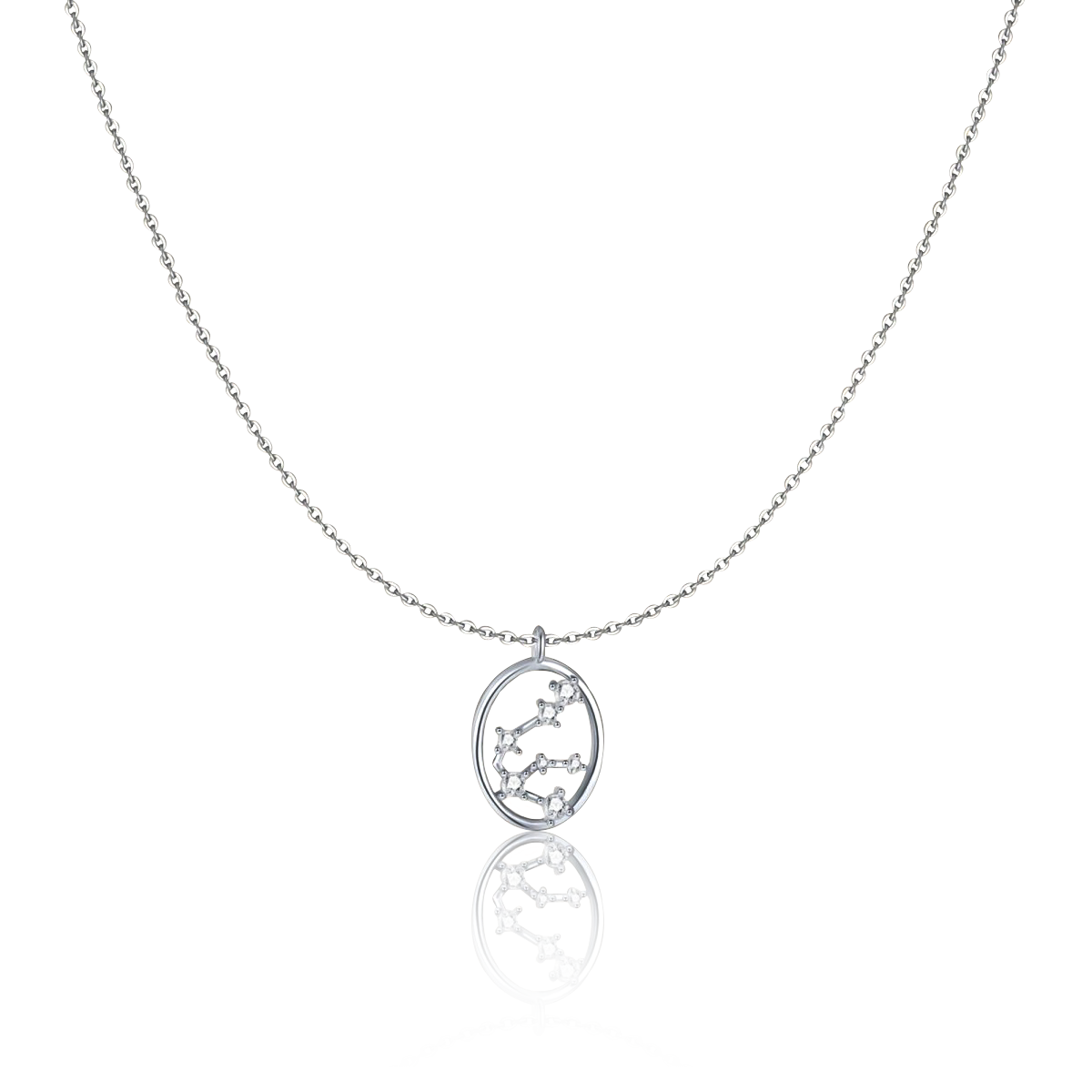 Helle Sternzeichen Halskette