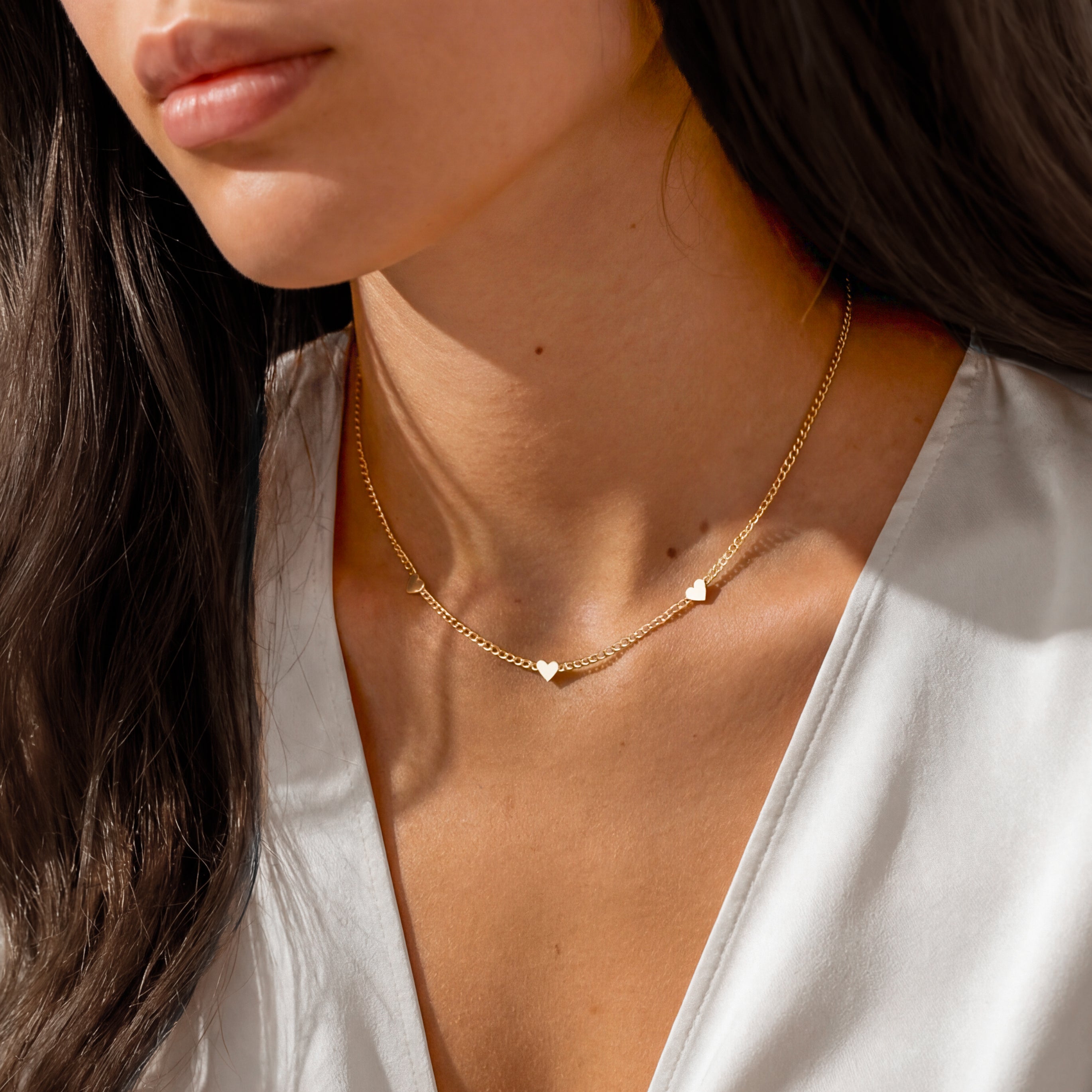 Herzchen Halskette