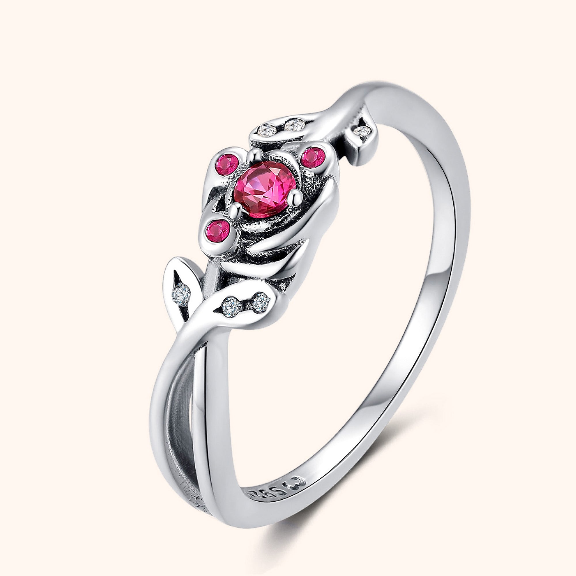 "Rosa Rose" Ring - Emily Schmuck