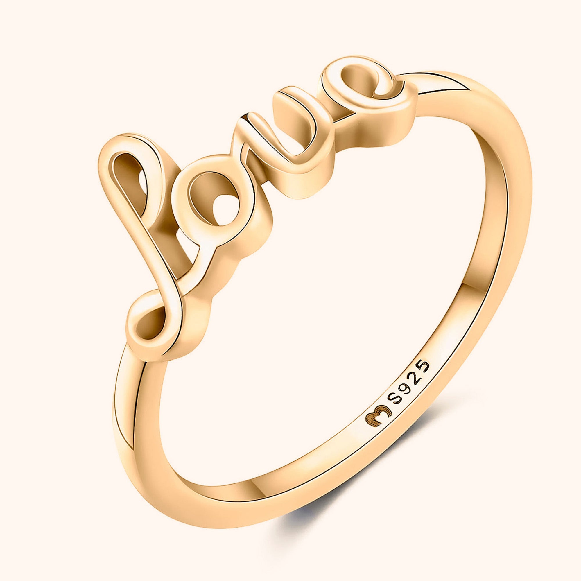 "Love" Ring - Emily Schmuck