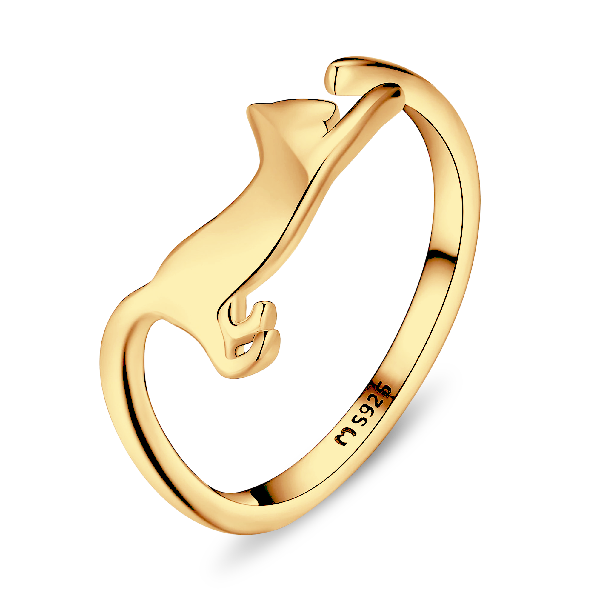 Katzenartig Ring - Emily Schmuck
