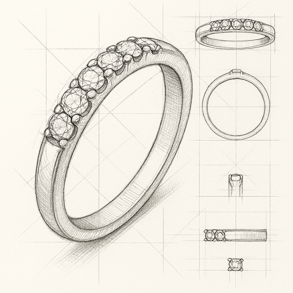 Apolonia Ring - Emily Schmuck