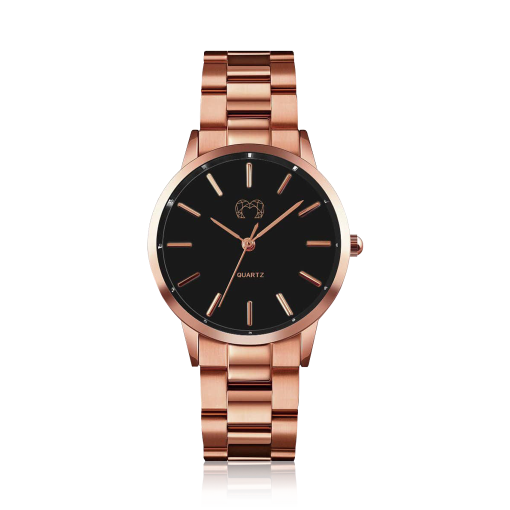 Kalifornien Uhr ~ RosaSchwarz