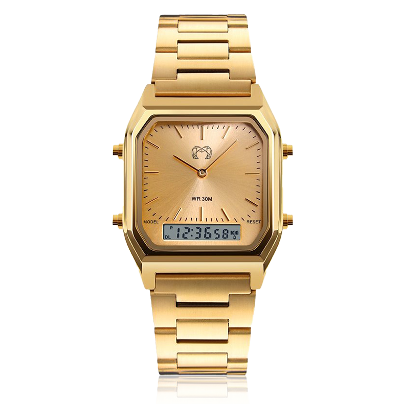 Vintage Retro Uhr ~ Gold Passion - Emily Schmuck