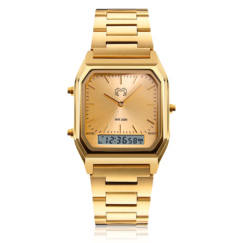 Vintage Retro Uhr ~ Gold Passion