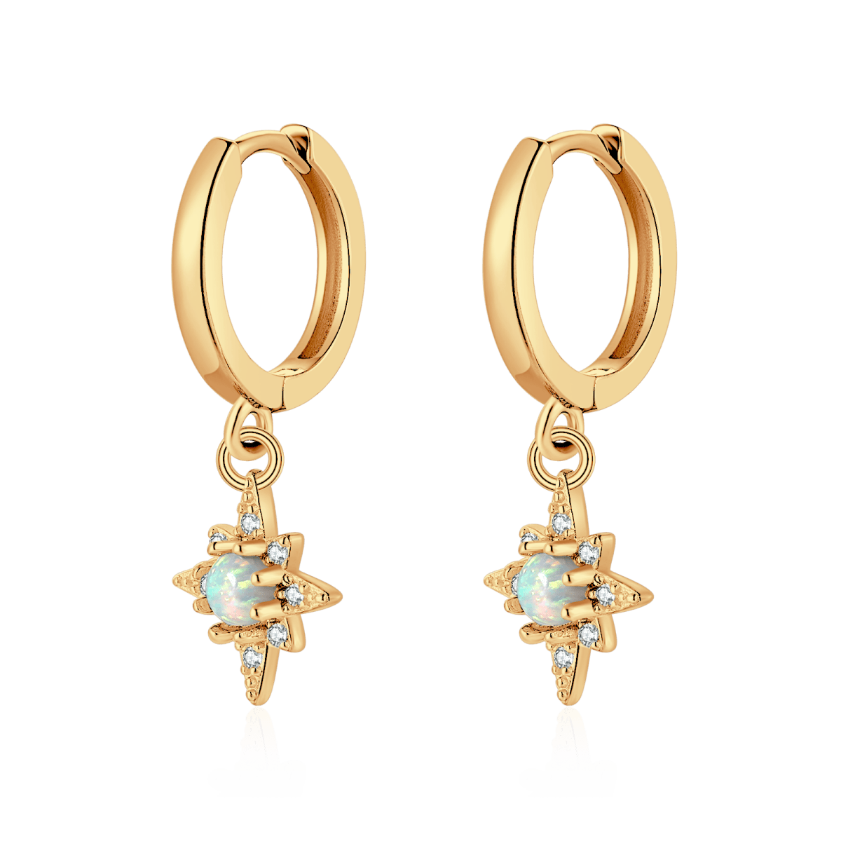 Himmlische Reif-Ohrringe