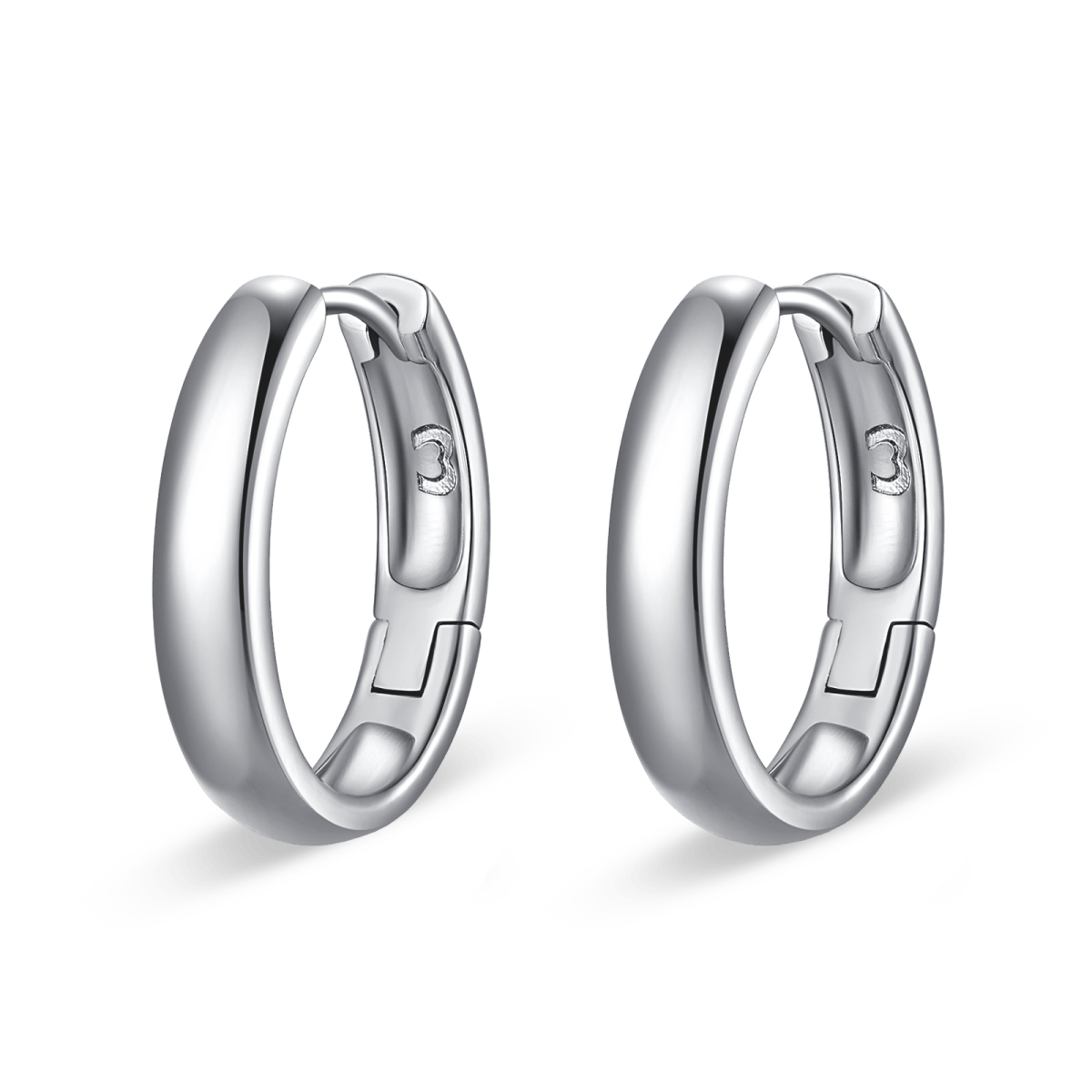 Geschlossene Reif-Ohrringe