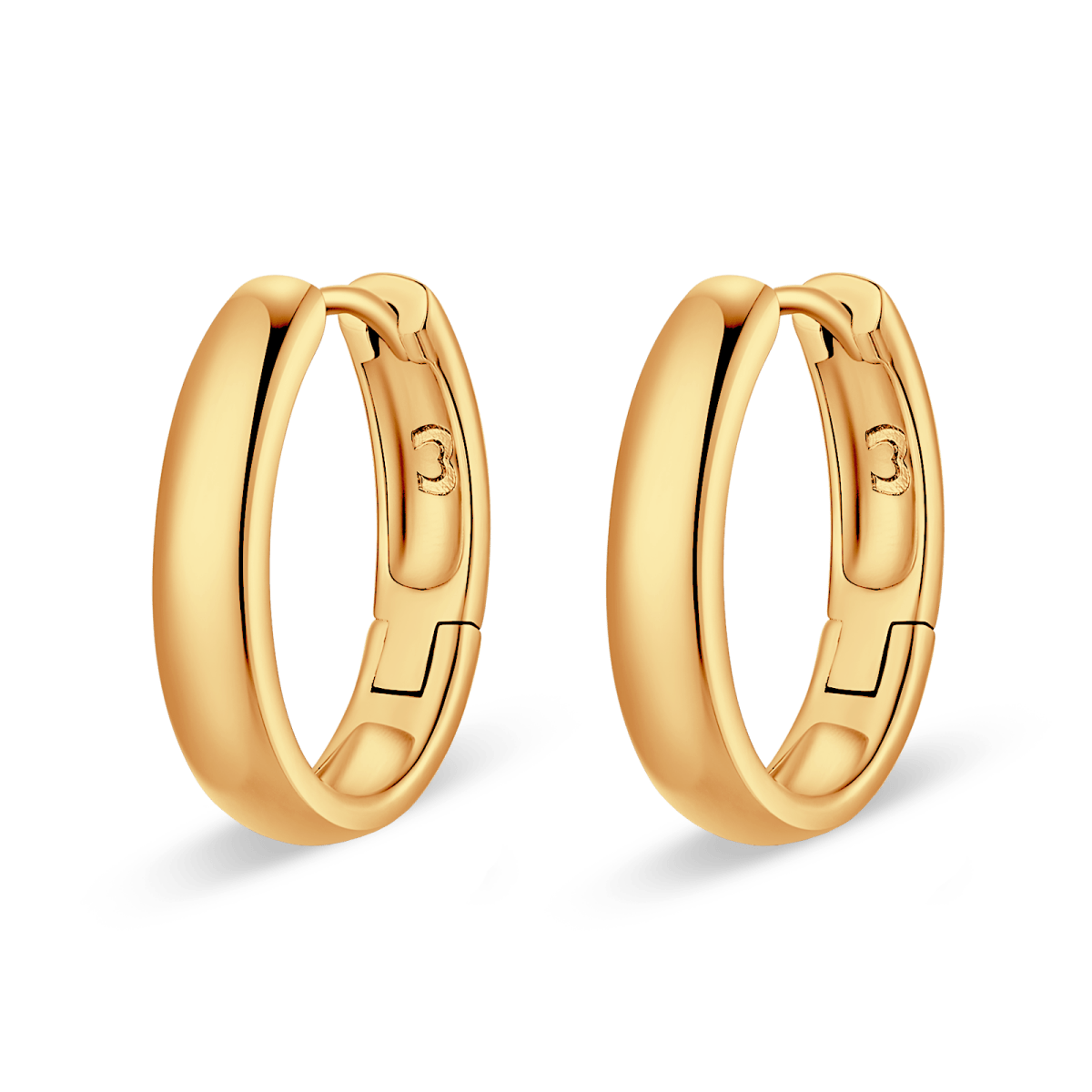 Geschlossene Reif-Ohrringe