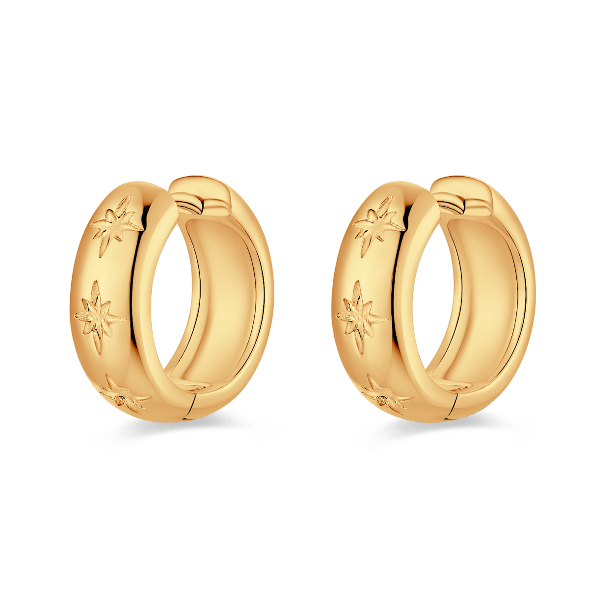 Sternen Reif-Ohrringe