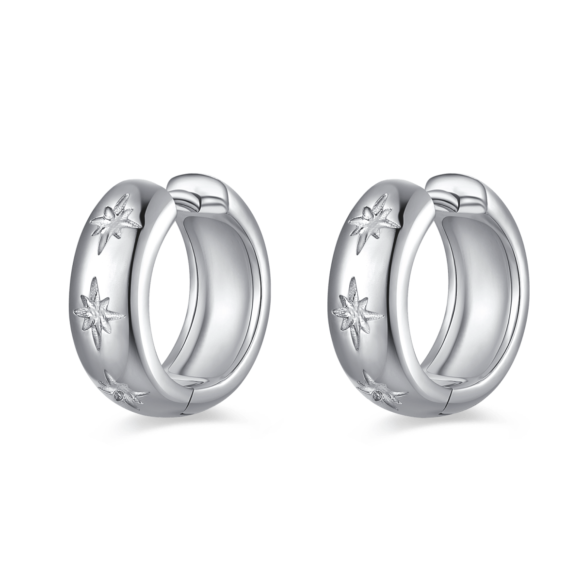 Sternen Reif-Ohrringe