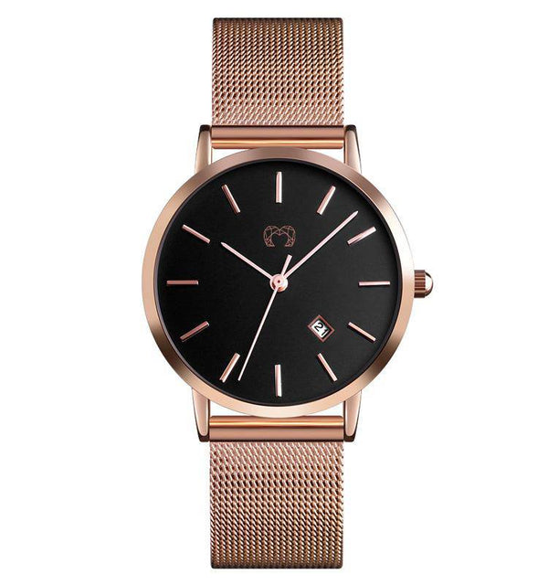 "Emily Schmuck" Uhr ~ RosaSchwarz - Emily Schmuck