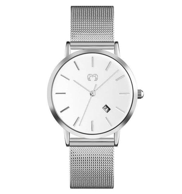 "Emily Schmuck" Uhr ~ SilberWeiß - Emily Schmuck